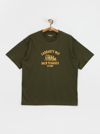 Carhartt WIP Basics Póló (office green/winter spice)