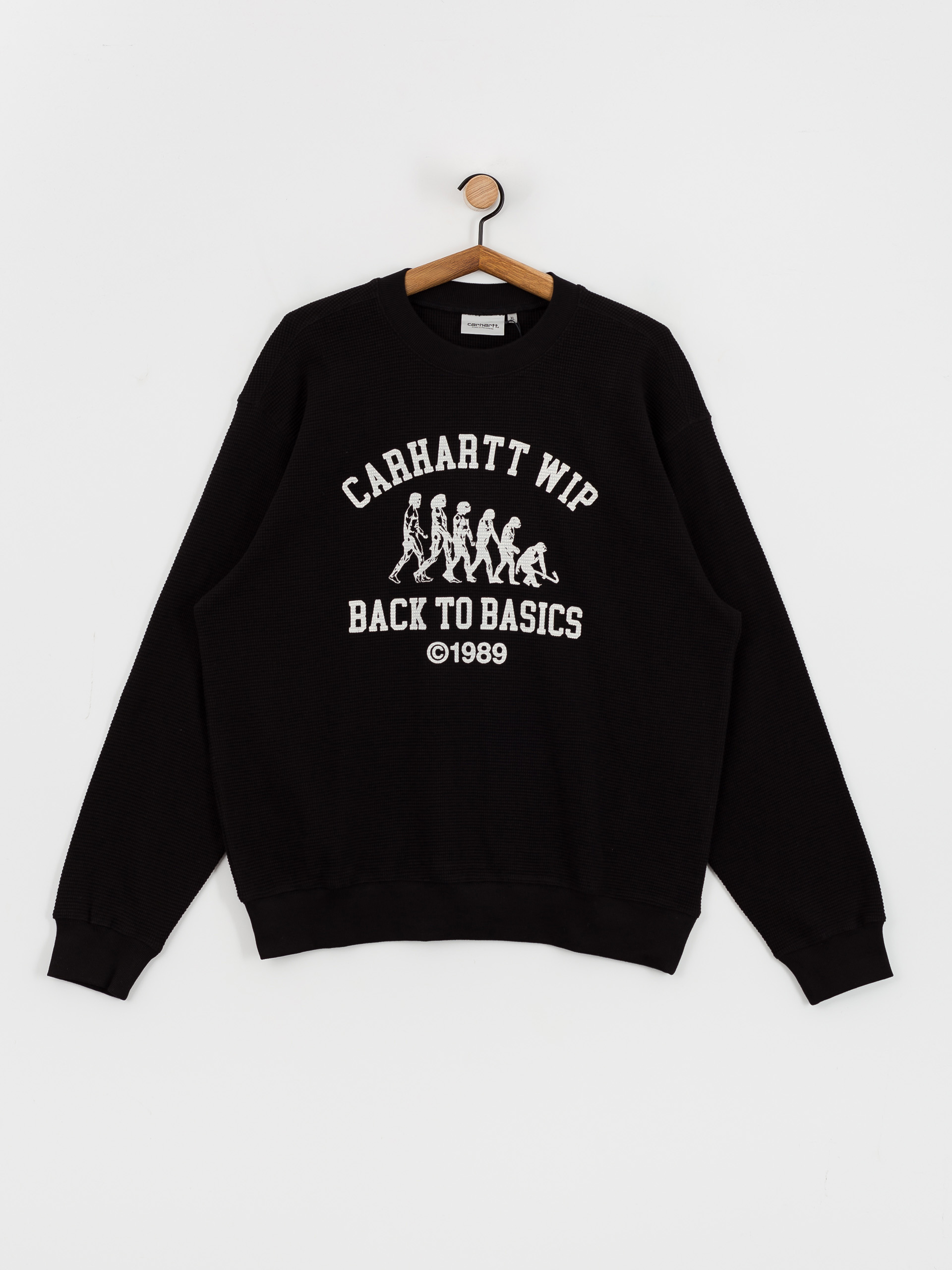 Carhartt WIP Main Basics Pulóver (black/white)
