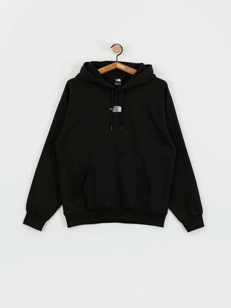 The North Face Essential Oversize HD Wmn Kapucnis pulóver (tnf black)