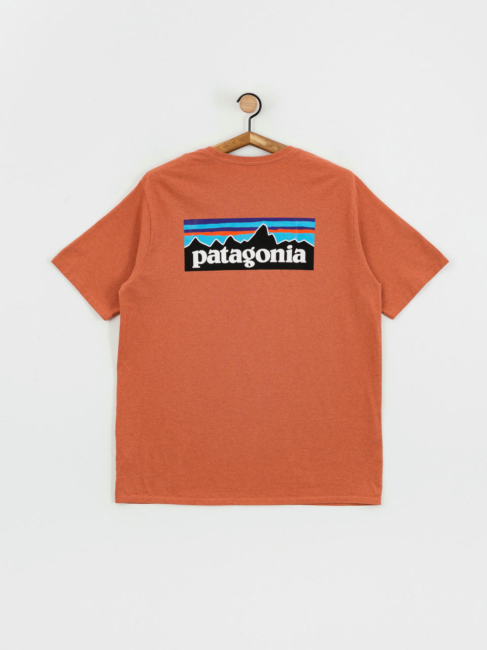 Patagonia P 6 Logo Responsibili Póló (redtail rust)