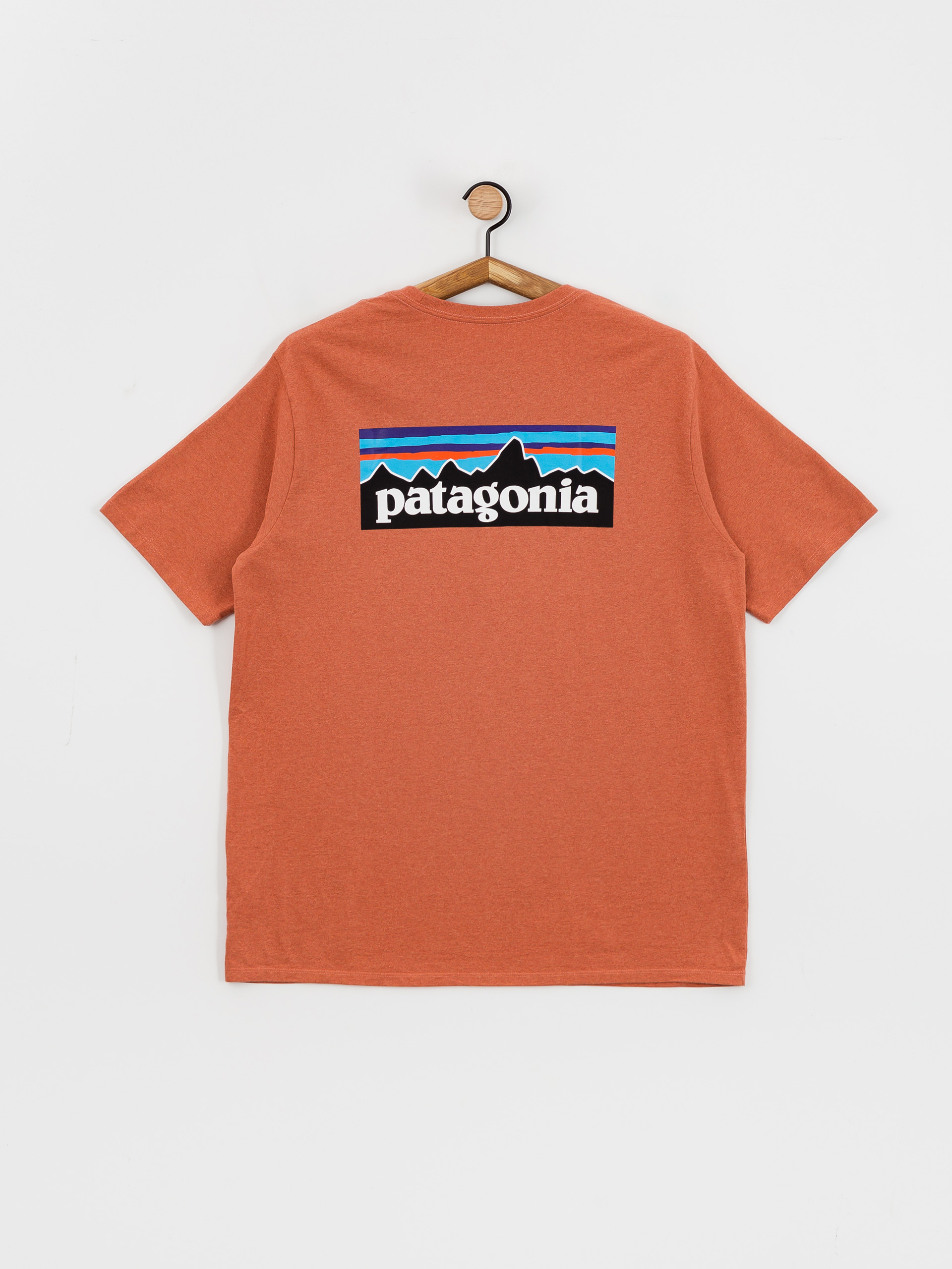 Patagonia P 6 Logo Responsibili Póló (redtail rust)