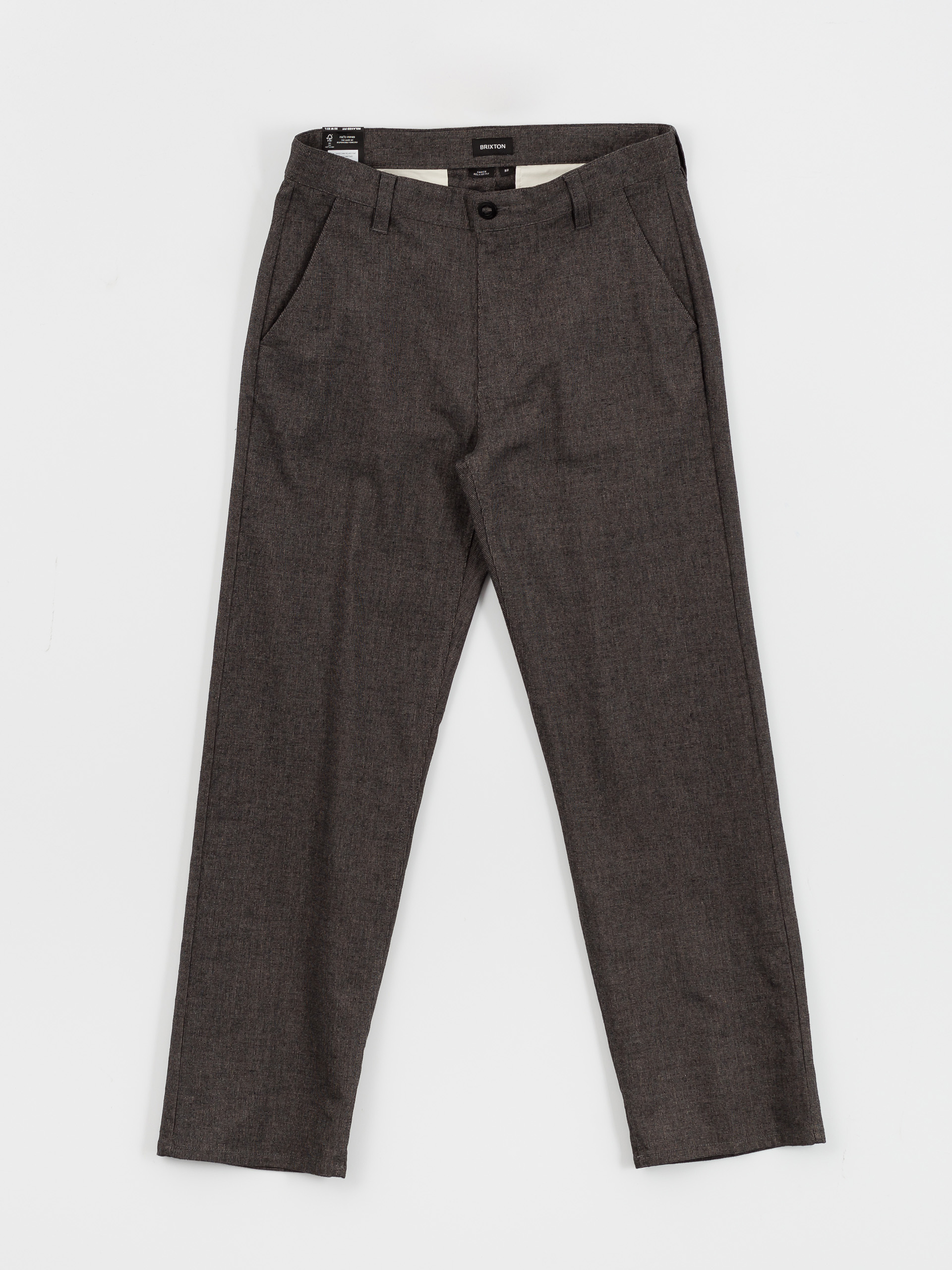 Brixton Choice Chino Relaxed Kisnadrág (mixed tweed)