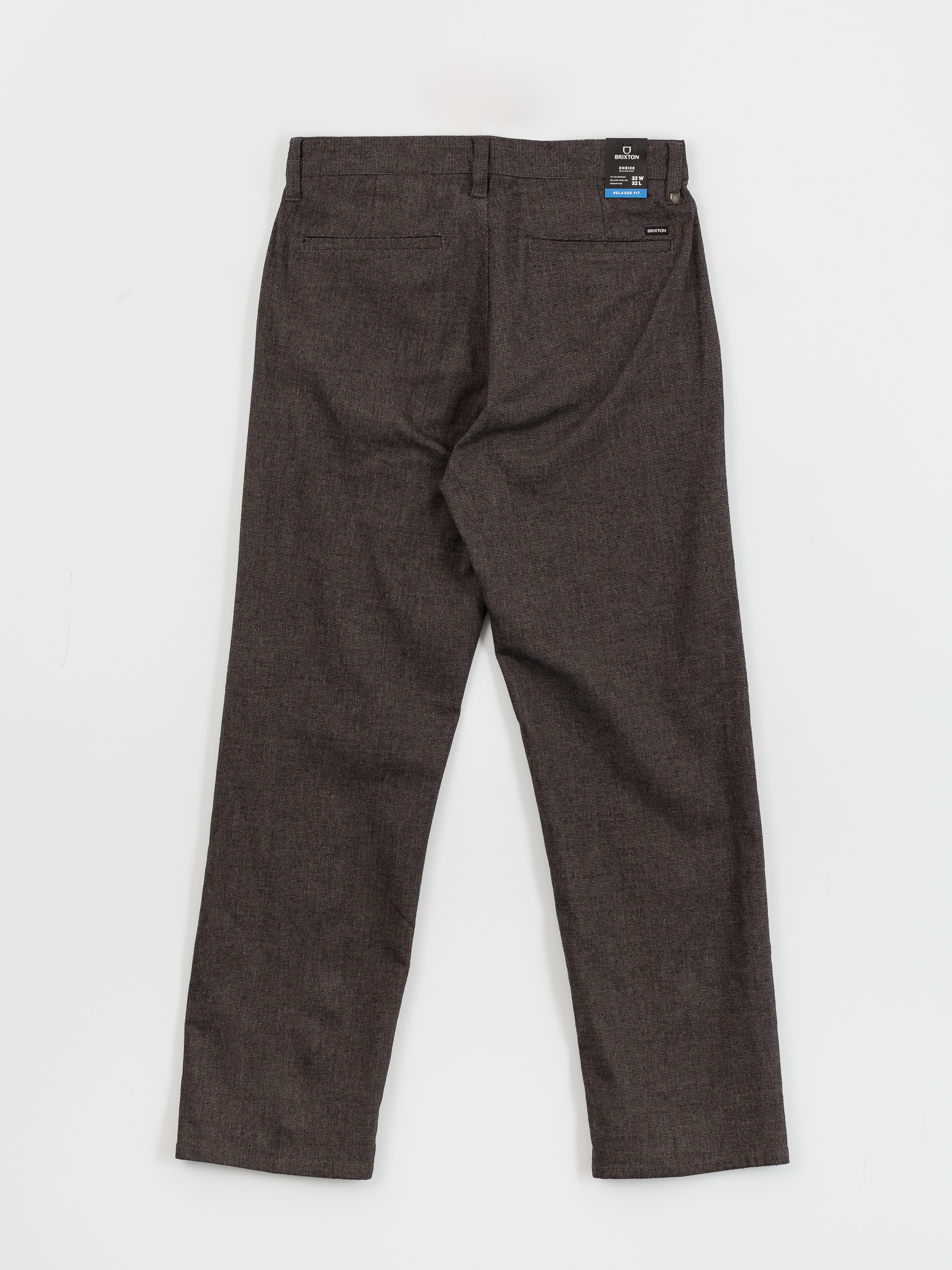 Brixton Choice Chino Relaxed Kisnadrág (mixed tweed)
