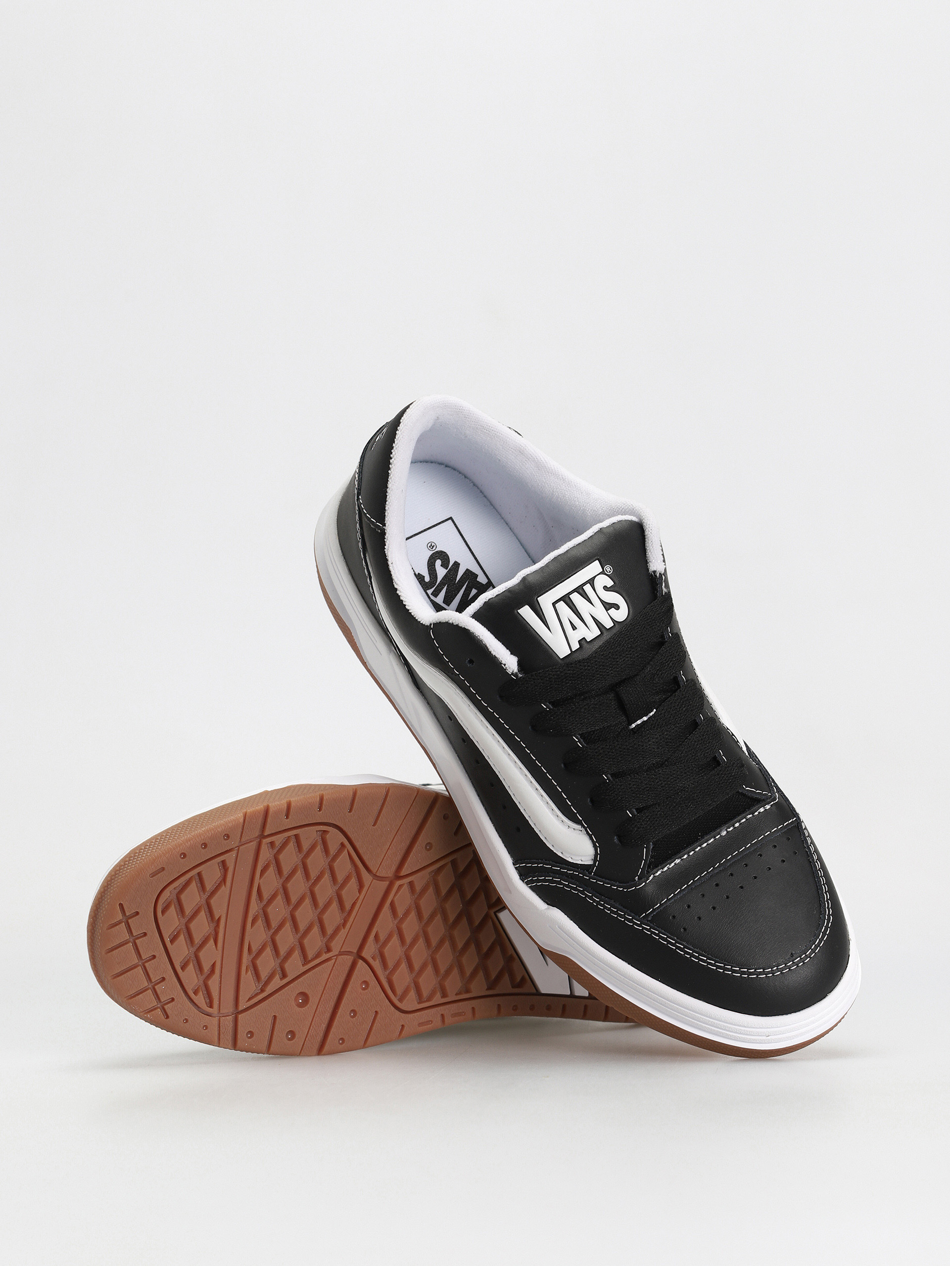 Vans Hylane Cipők (black/white/gum)