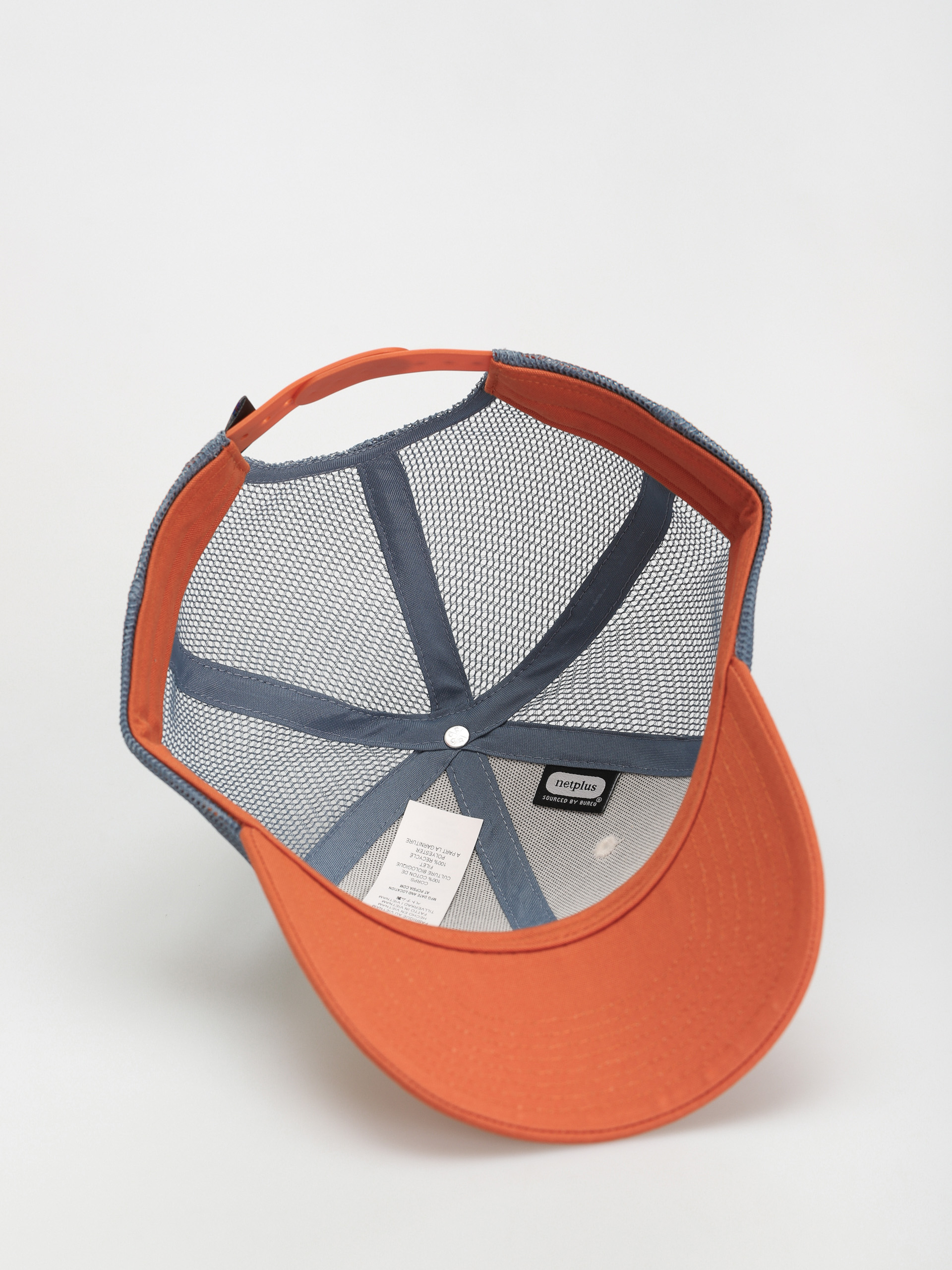 Patagonia P 6 Logo LoPro Trucker Baseball sapka (white w/redtail rust)