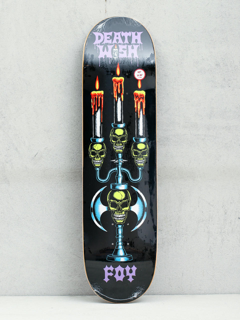 Deathwish Foy Forgotten Relics Gördeszka lap (purple/black)