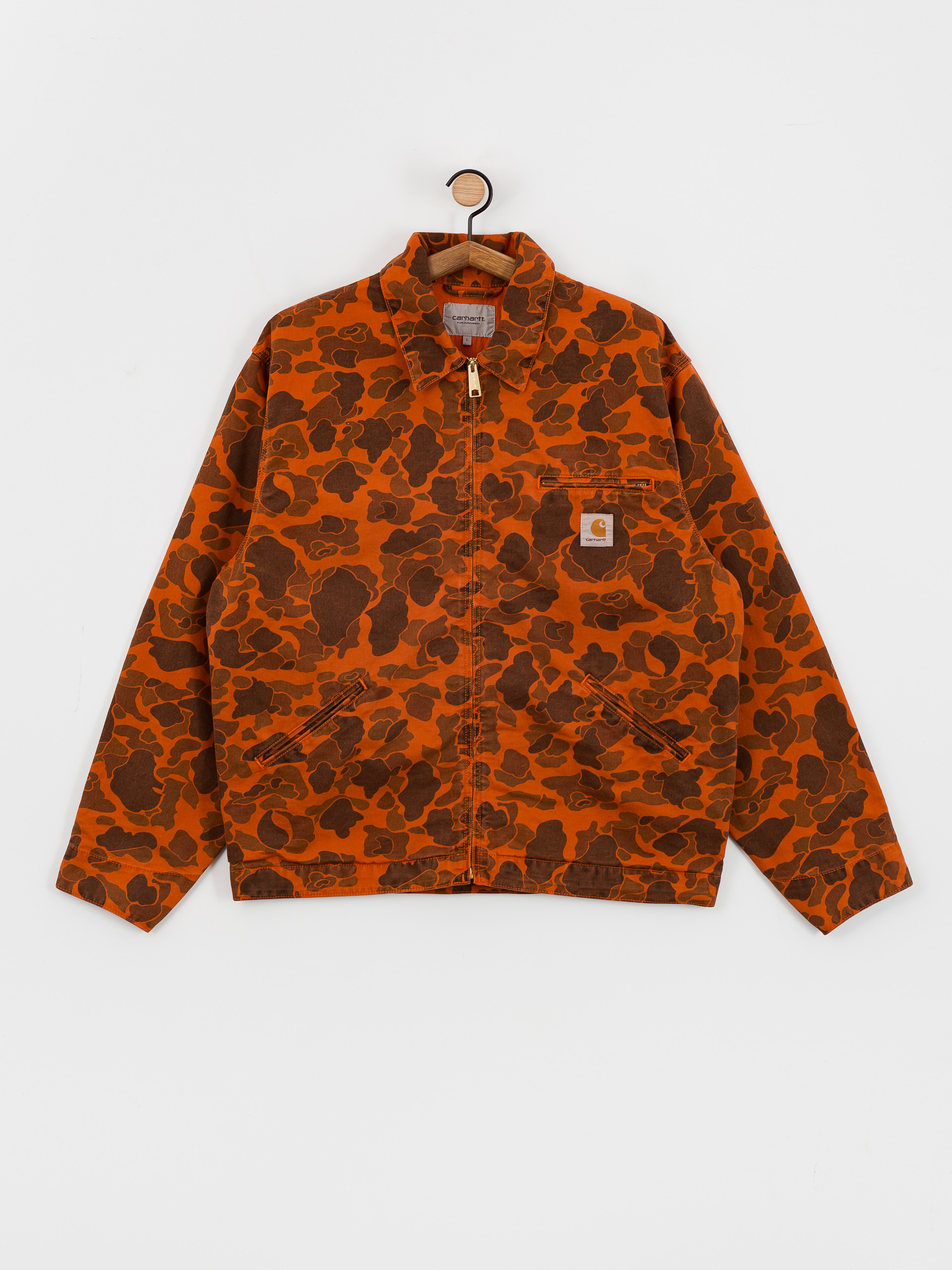 Carhartt WIP Duck Detroit Dzseki (camo duck/green/turmeric)