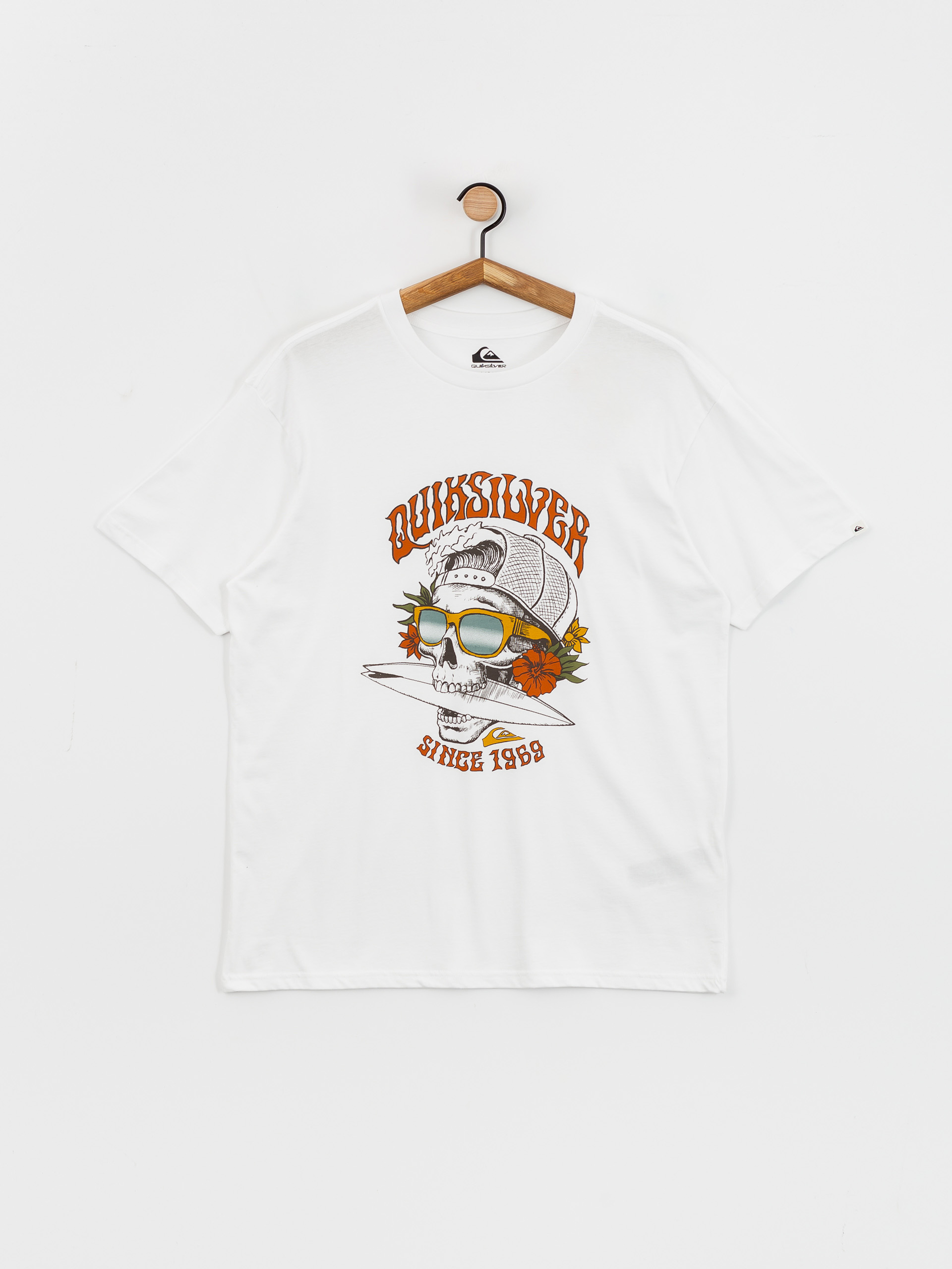 Quiksilver Qs Skull 69 Póló (white)