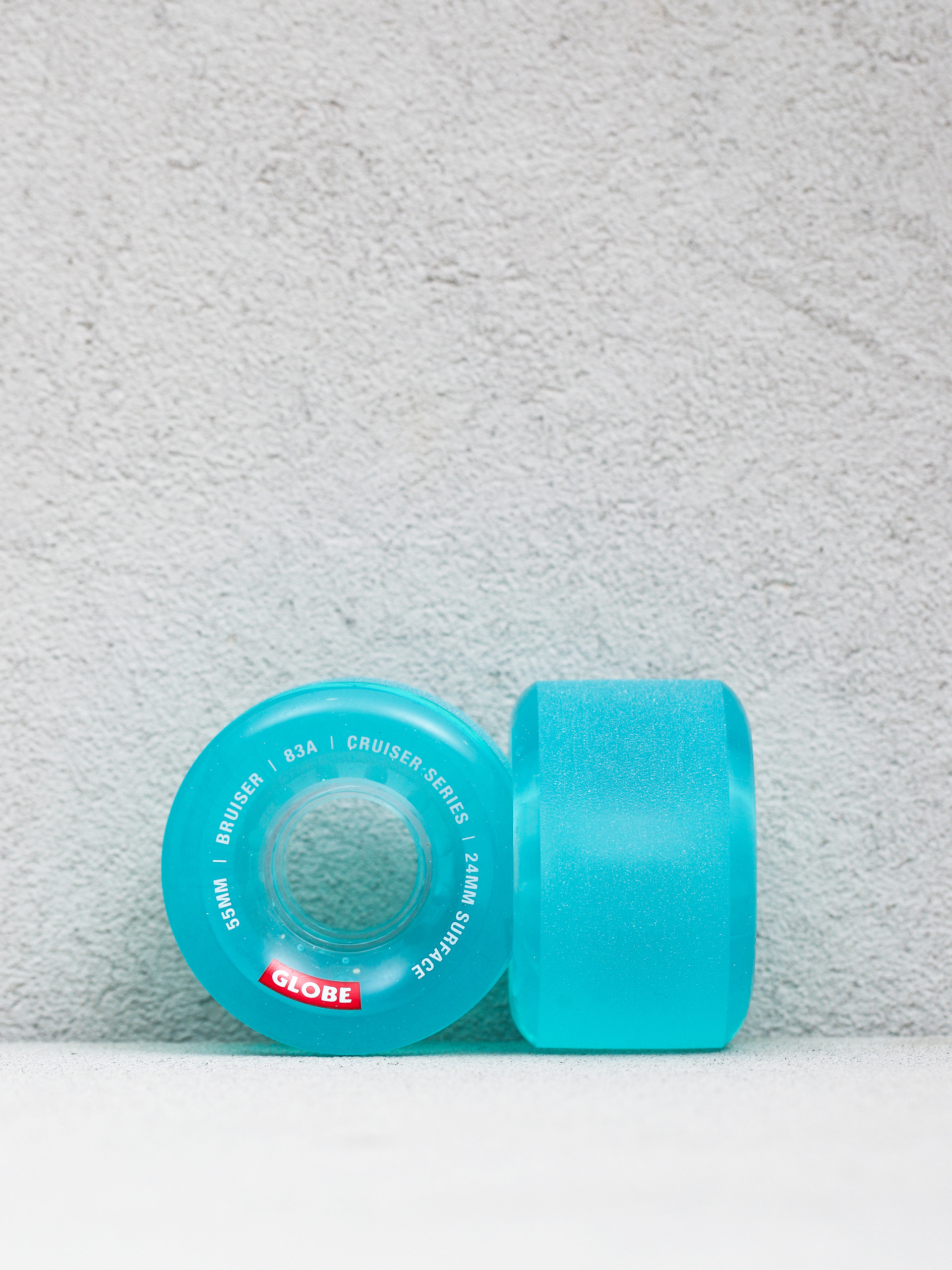 Globe Bruiser Gu00f6rdeszka keru00e9k (clear aqua)