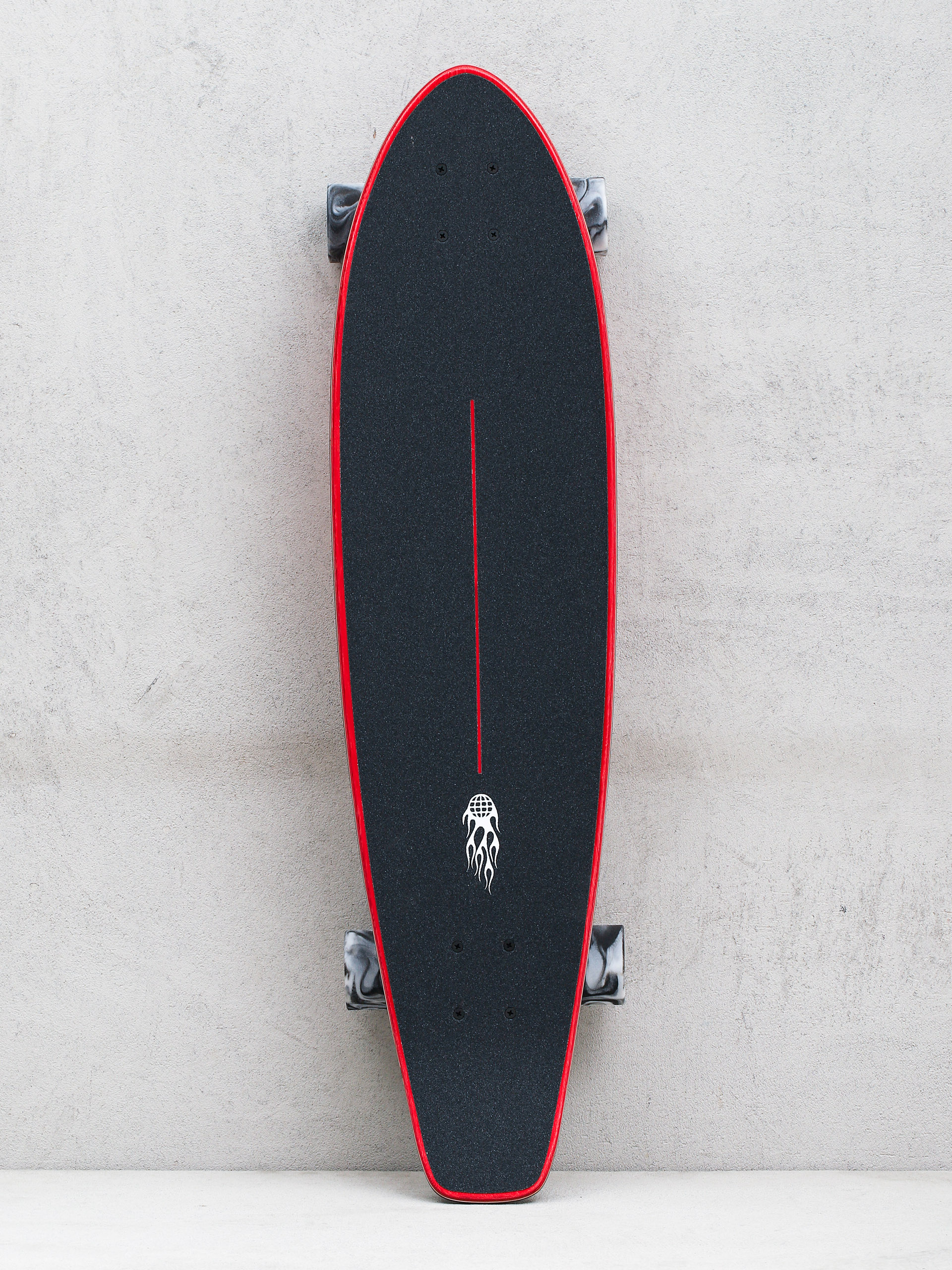 Globe The All Time Longboard (red flames)