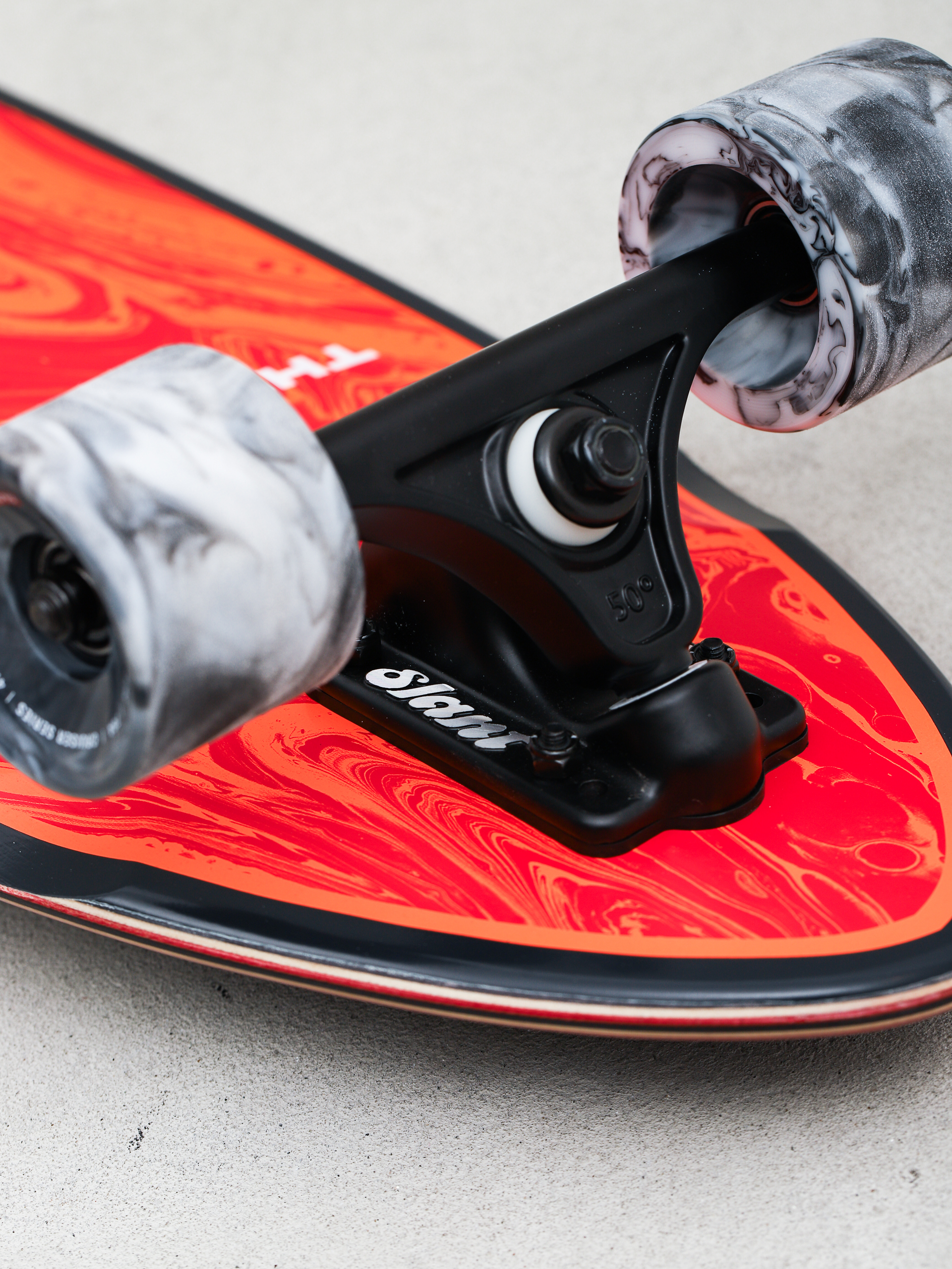 Globe The All Time Longboard (red flames)