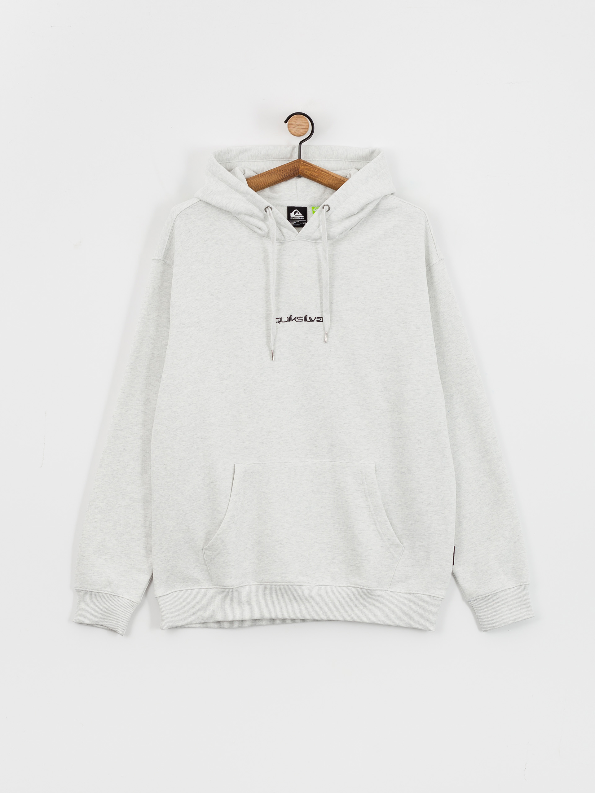 Kapucnis pulóver Quiksilver Dna Omni Logo HD (white marble heather)