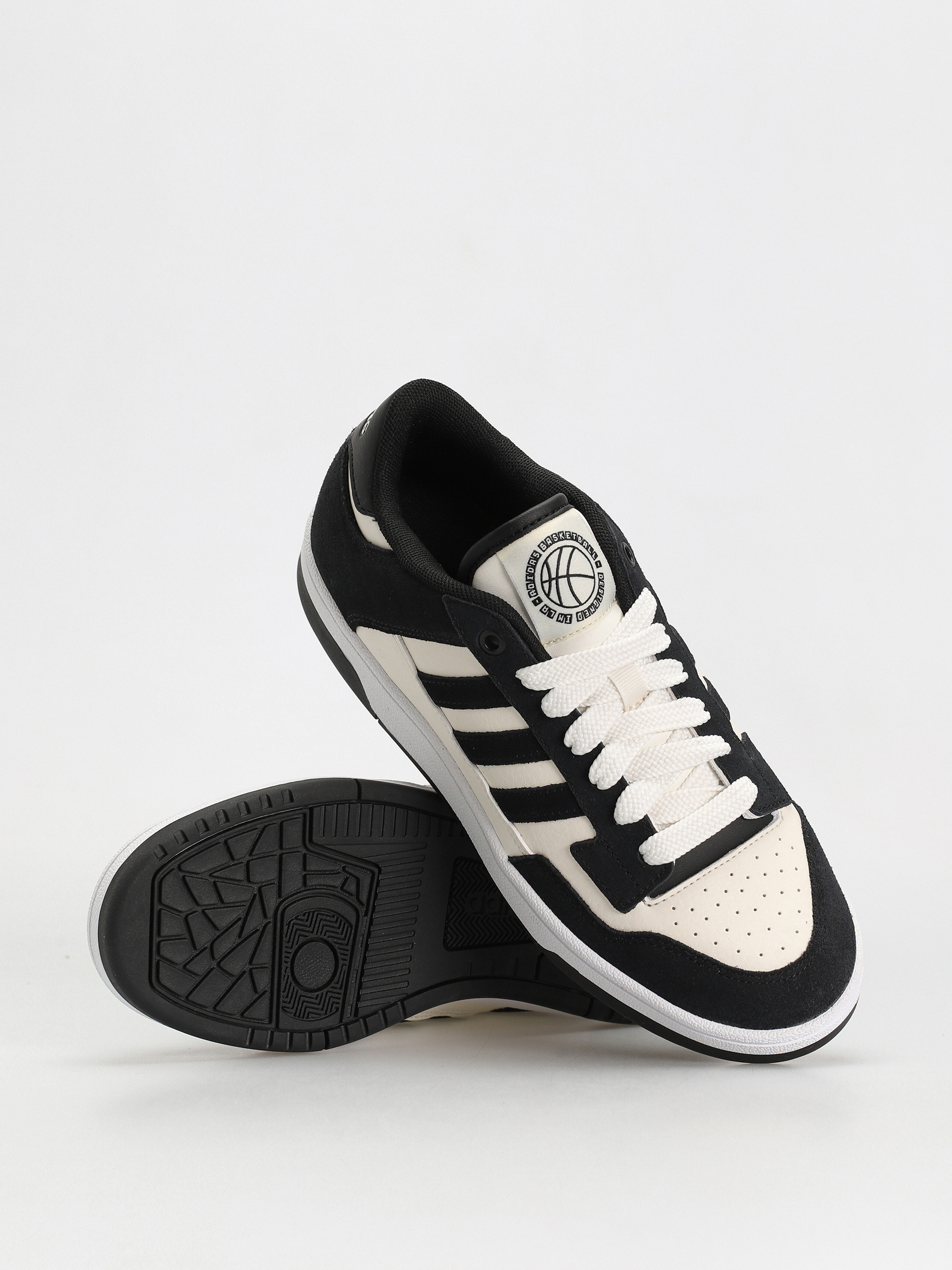 adidas Rapid Court Low Cipők (cblack/clowhi/ftwwht)