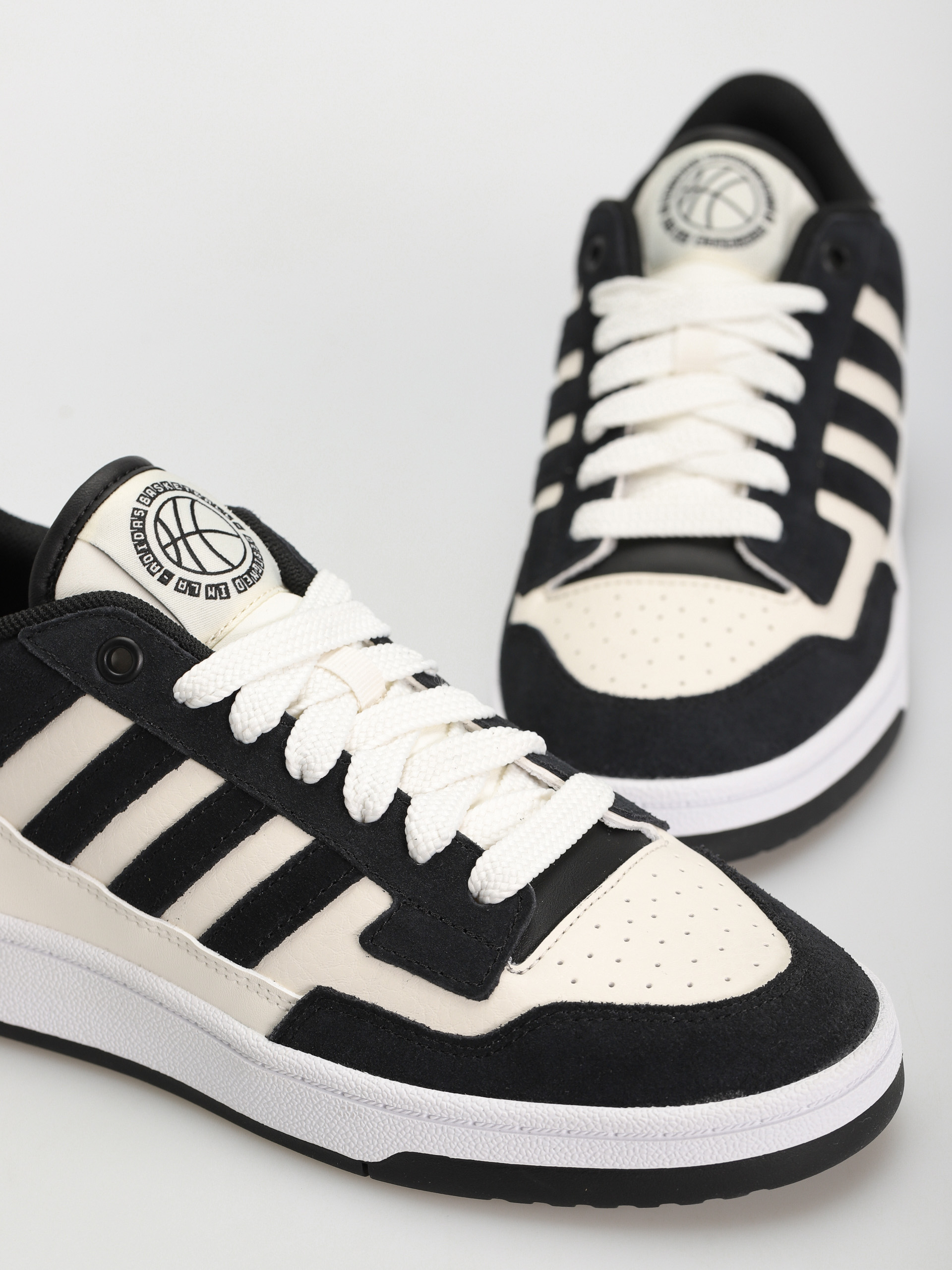 adidas Rapid Court Low Cipők (cblack/clowhi/ftwwht)