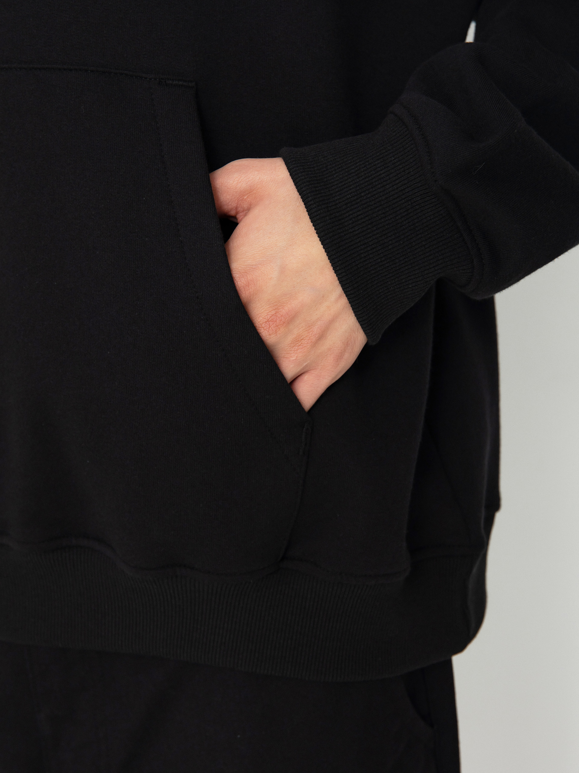 The North Face Zumu Oversize HD Kapucnis pulóver (tnf black)