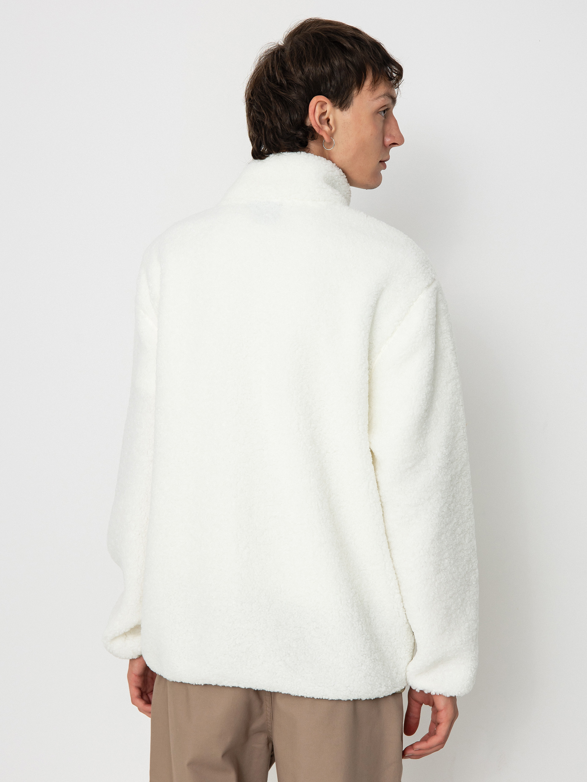 Férfi Vans Vans Boxed Sherpa Qzip Polár pulóver (marshmallow)