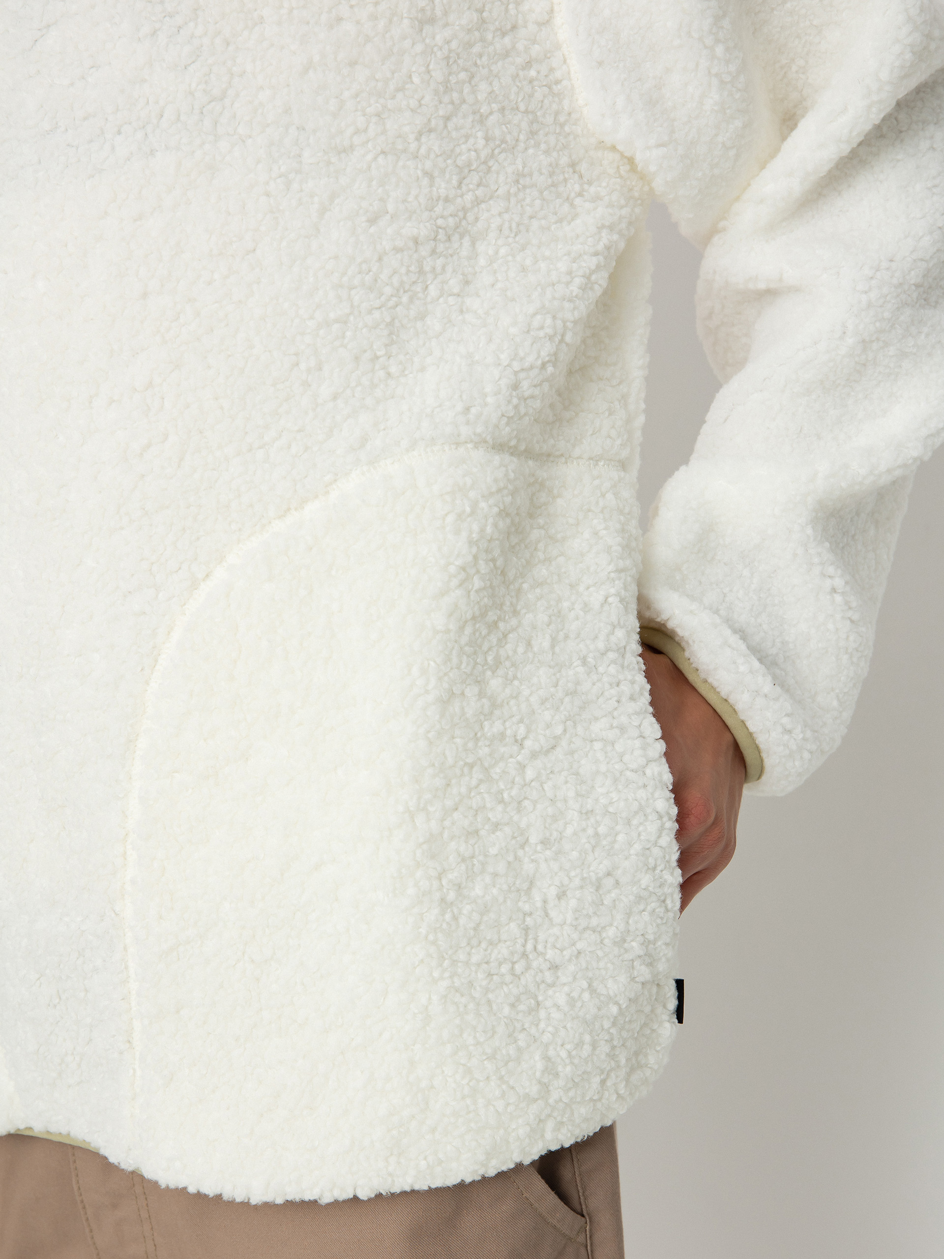 Férfi Vans Vans Boxed Sherpa Qzip Polár pulóver (marshmallow)