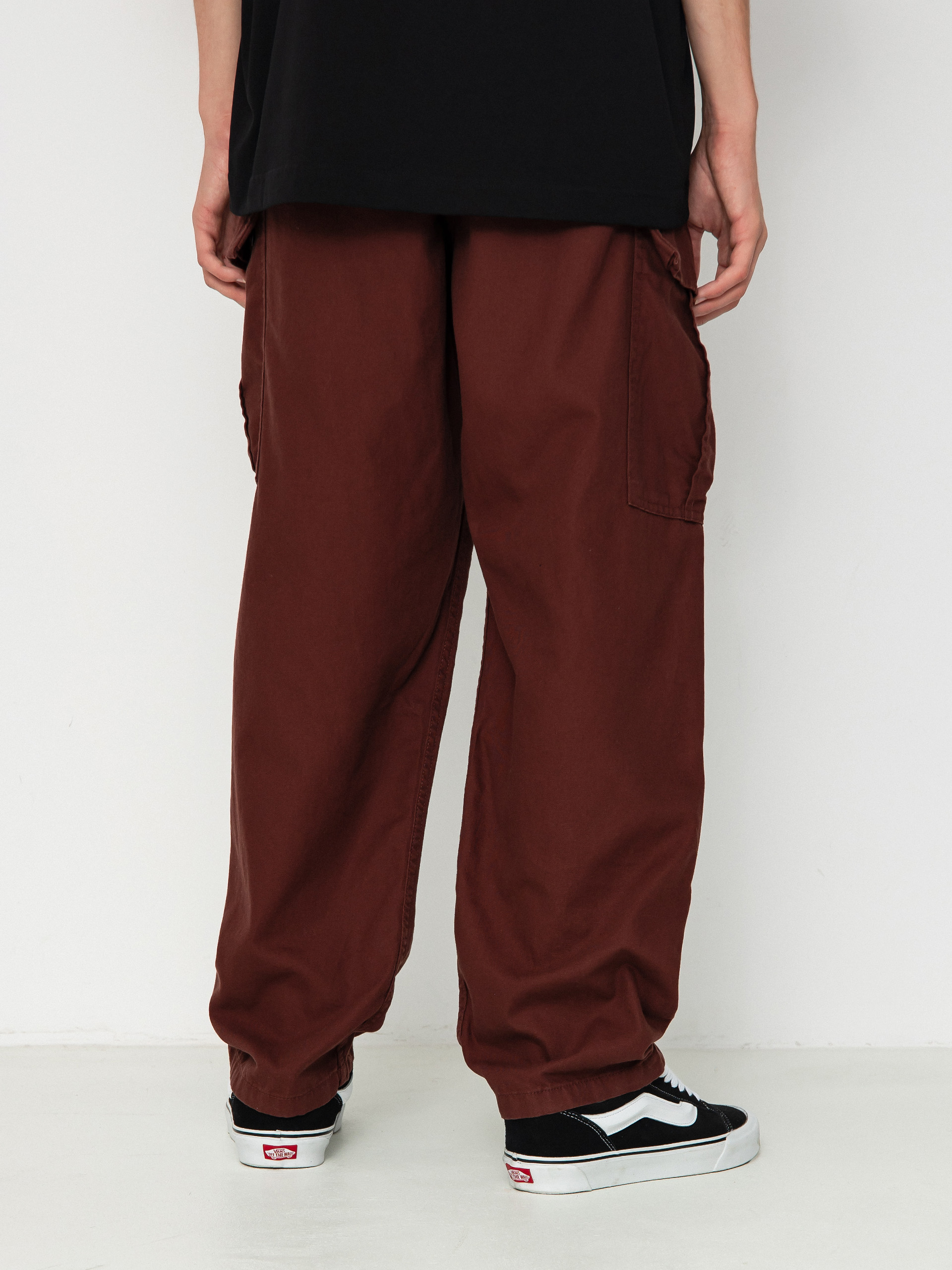 Vans Range Cargo Baggy Tapered Elastic Kisnadrág (bitter chocolate)