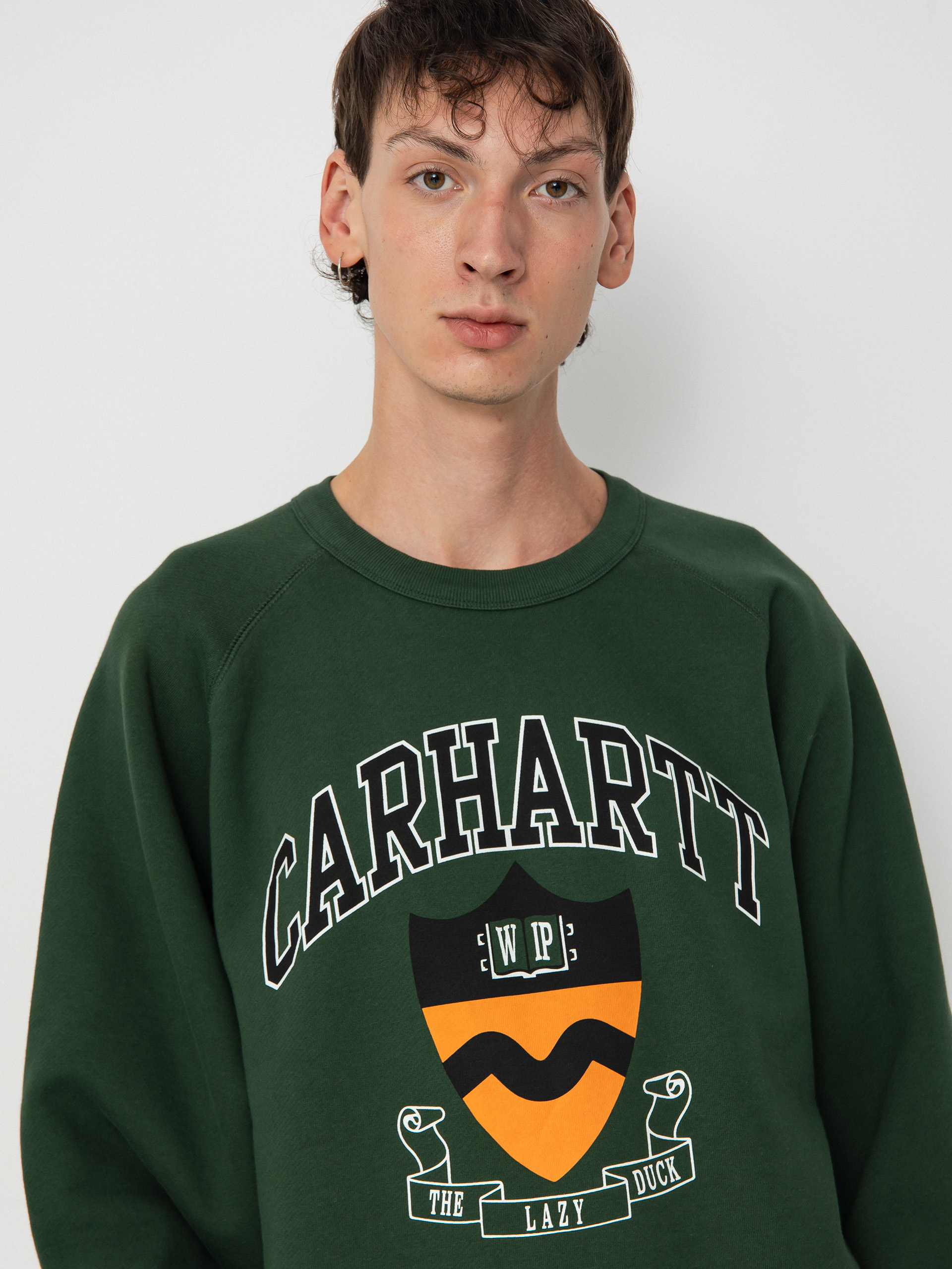 Carhartt WIP Lazy Duck Academy Pulóver (sycamore tree)