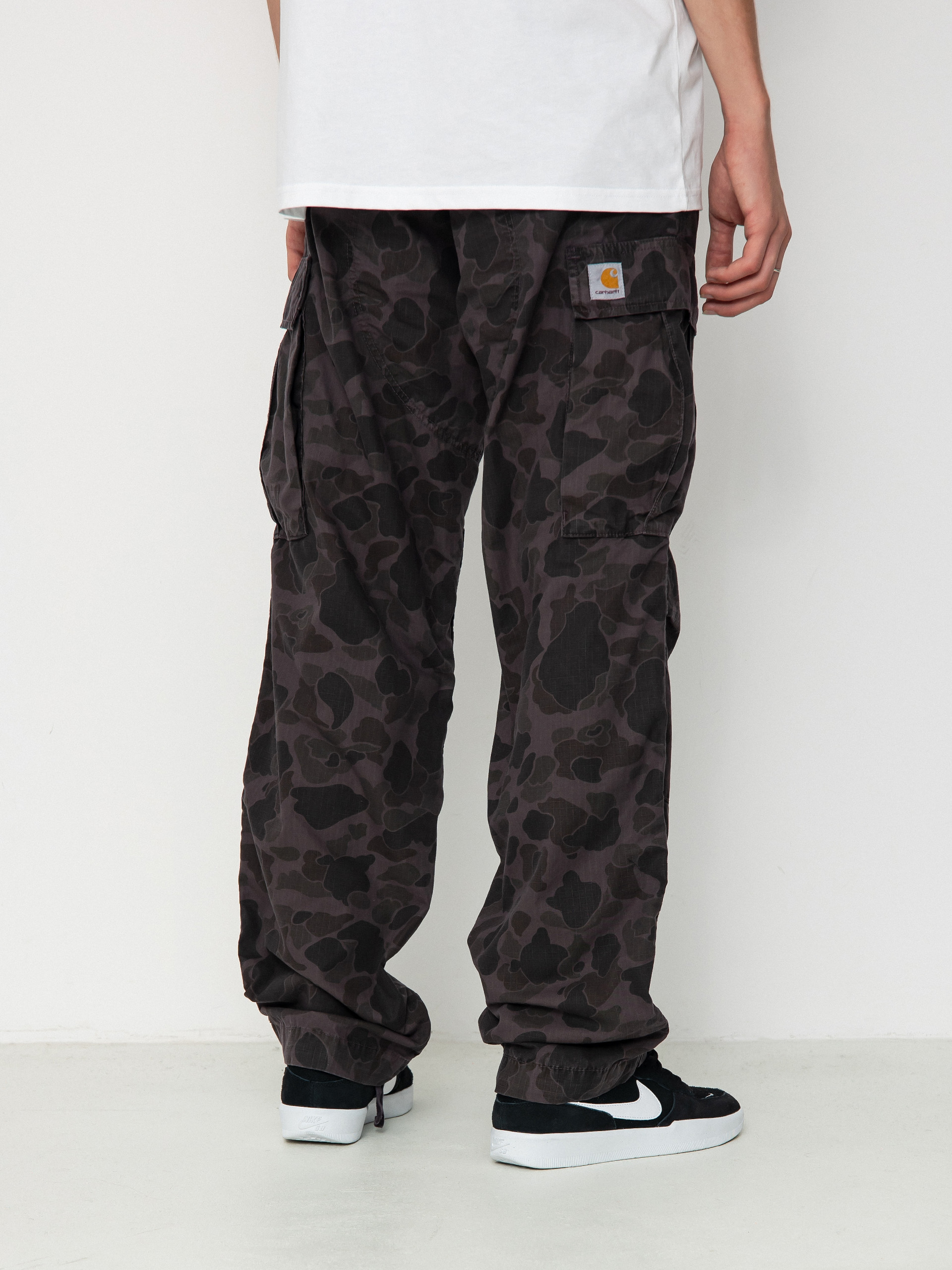 Carhartt WIP Duck Cargo Kisnadrág (camo duck/green/graphite)