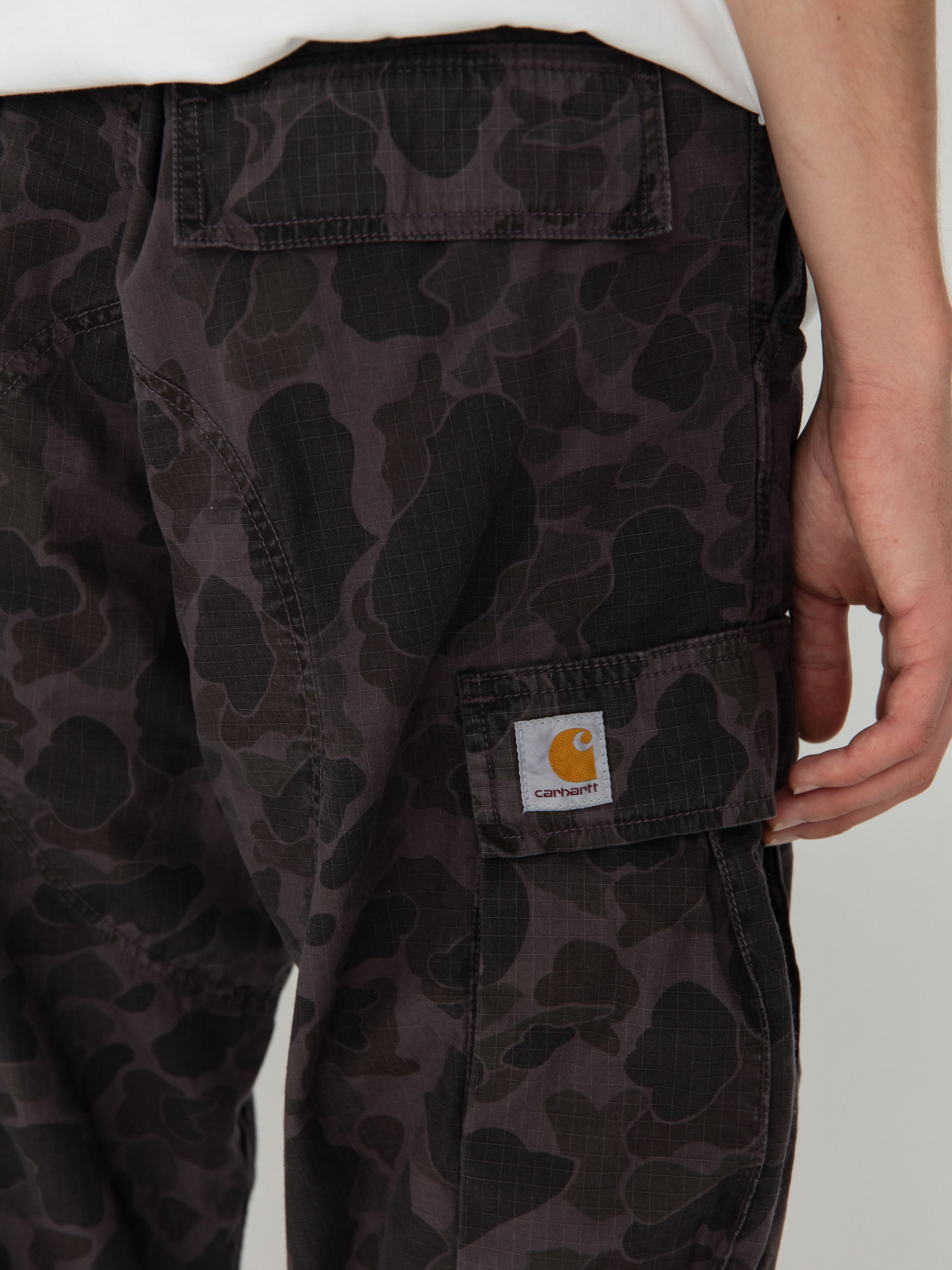 Carhartt WIP Duck Cargo Kisnadrág (camo duck/green/graphite)