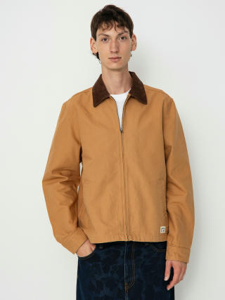 Brixton Mechanic Garage Zip Dzseki (tobacco brown)