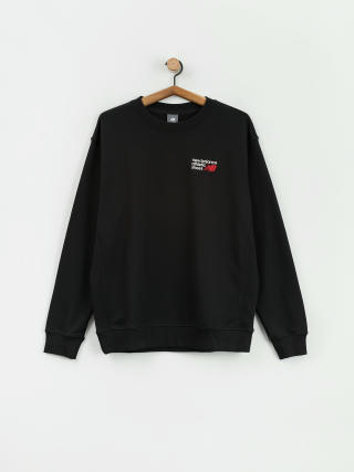 New Balance Athletics Premium Logo Crew Pulóver (black)