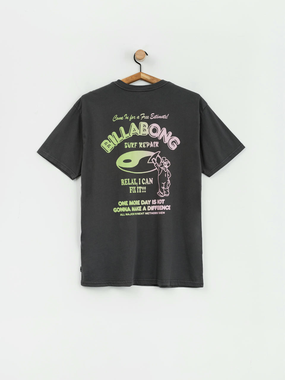 Billabong Relax Póló (washed black)