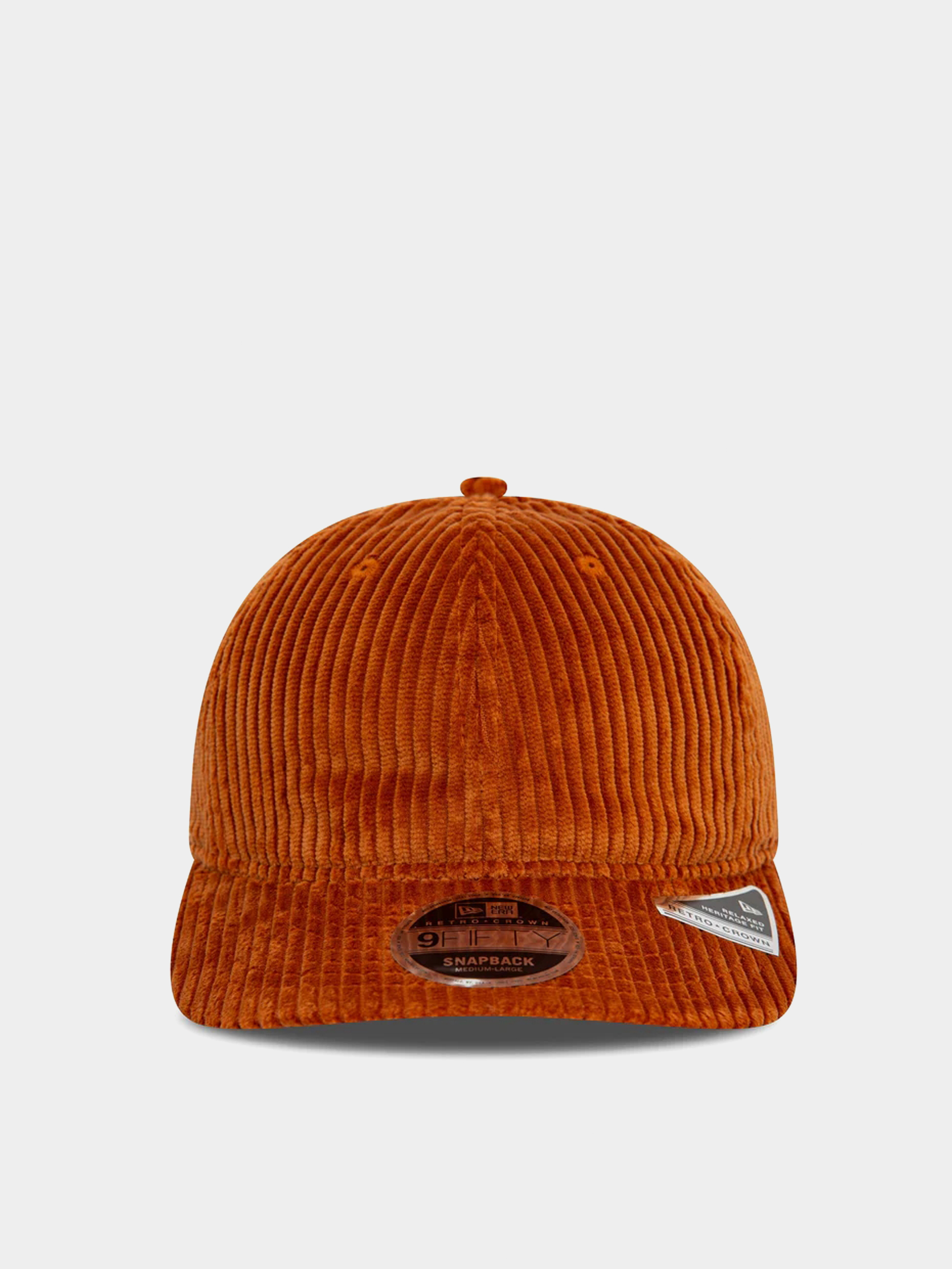Baseball sapka New Era Cord 9Fifty Retro Crown (orange)