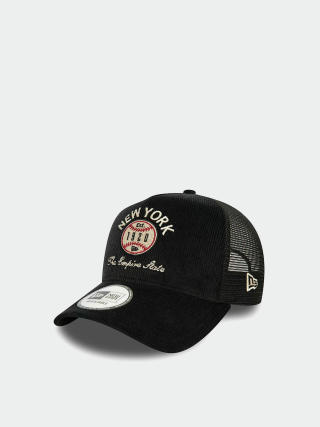 Baseball sapka New Era Cord Graphic Trucker (black)