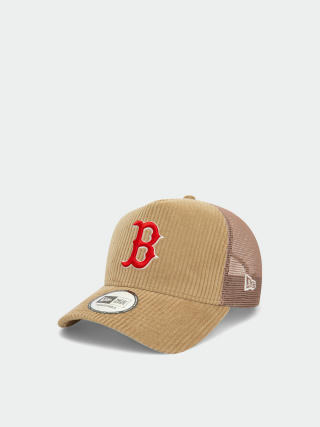 Baseball sapka New Era Mlb Cord Trucker Boston Red Sox (beige)