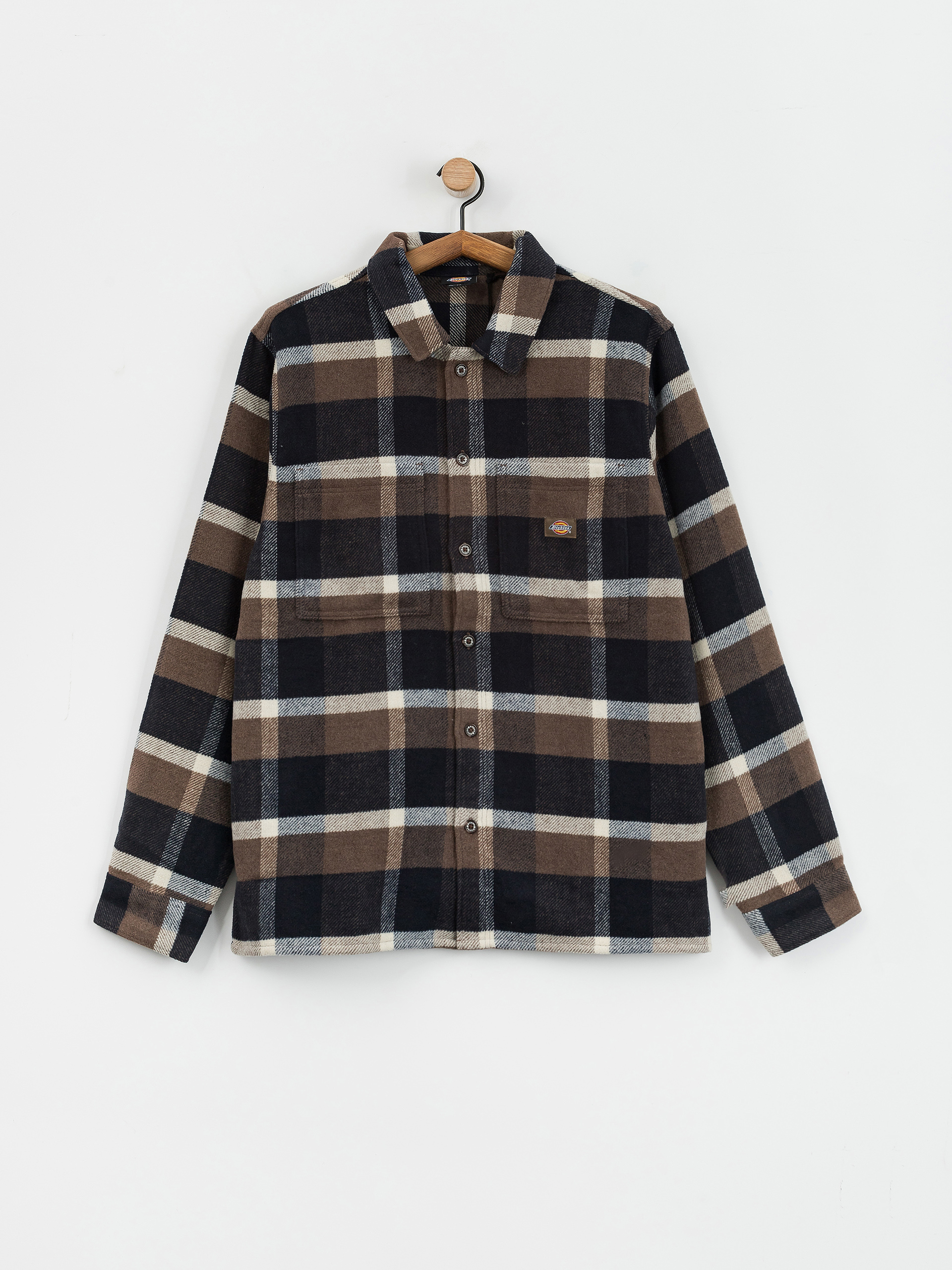 Dickies Plaid Coaling Ing (mushroom)