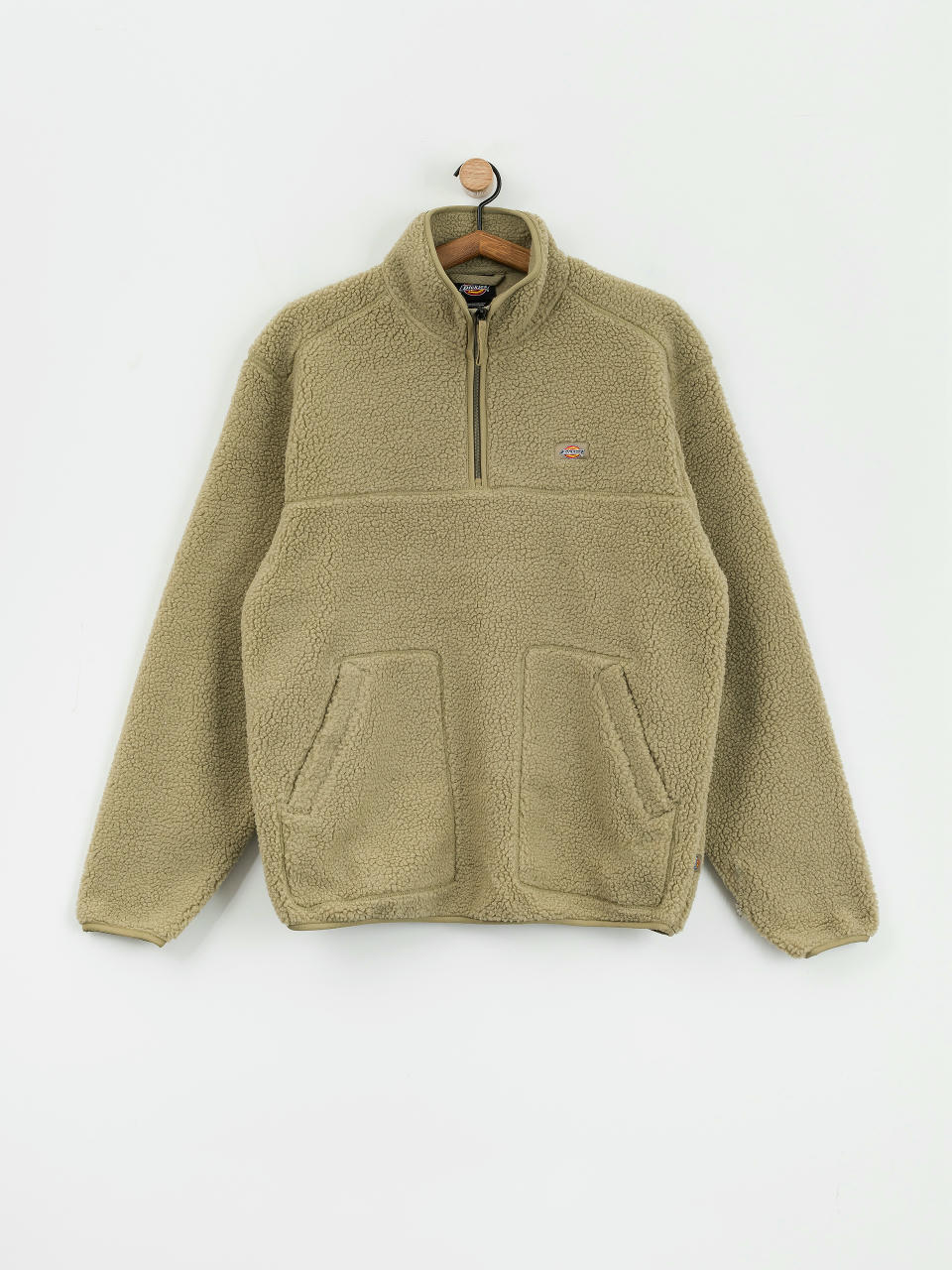 Dickies Mount Hope Quarter Zip Polár pulóver (imperial green)