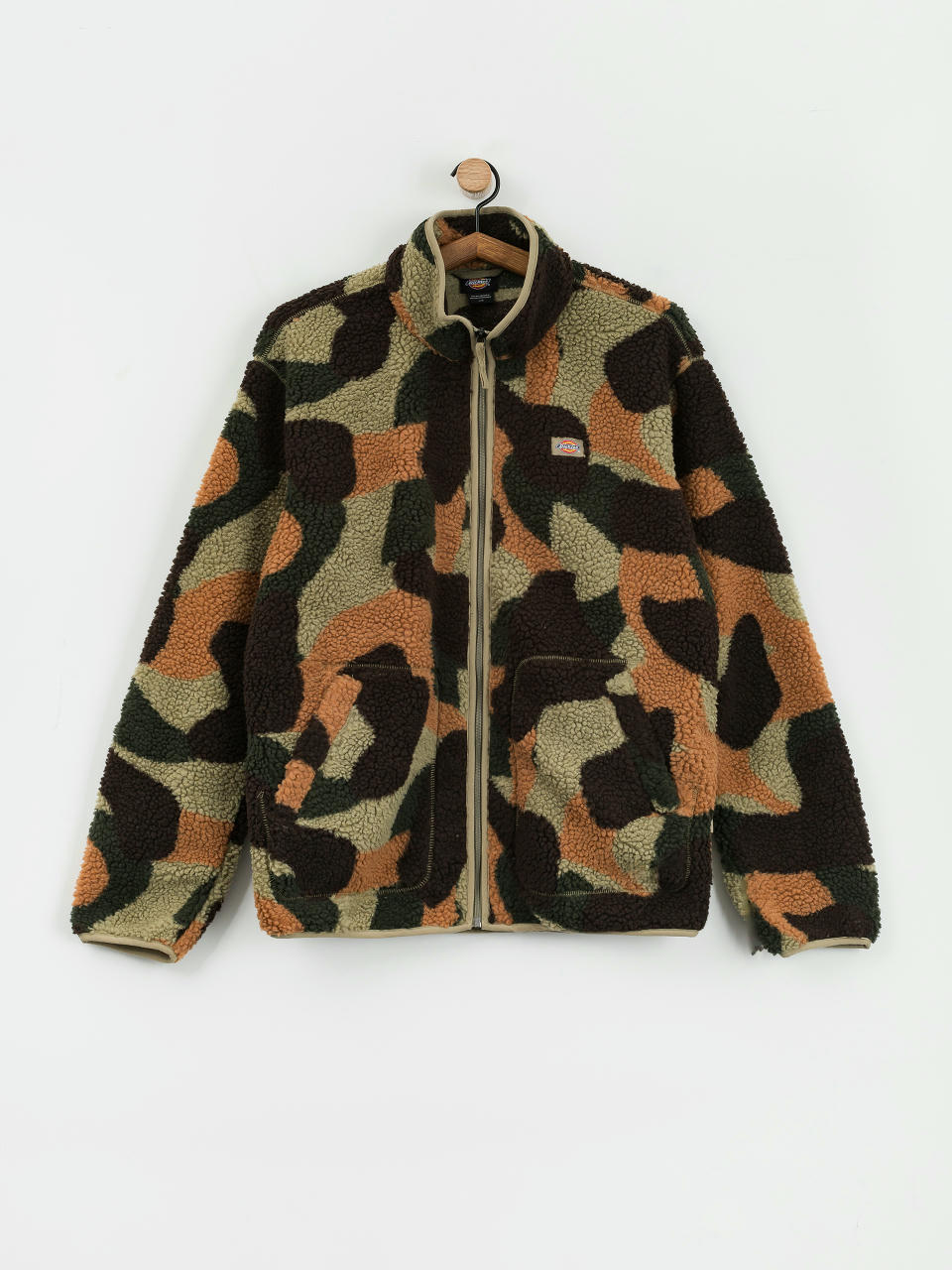 Dickies Mount Hope Camo Polár pulóver (imperial green)