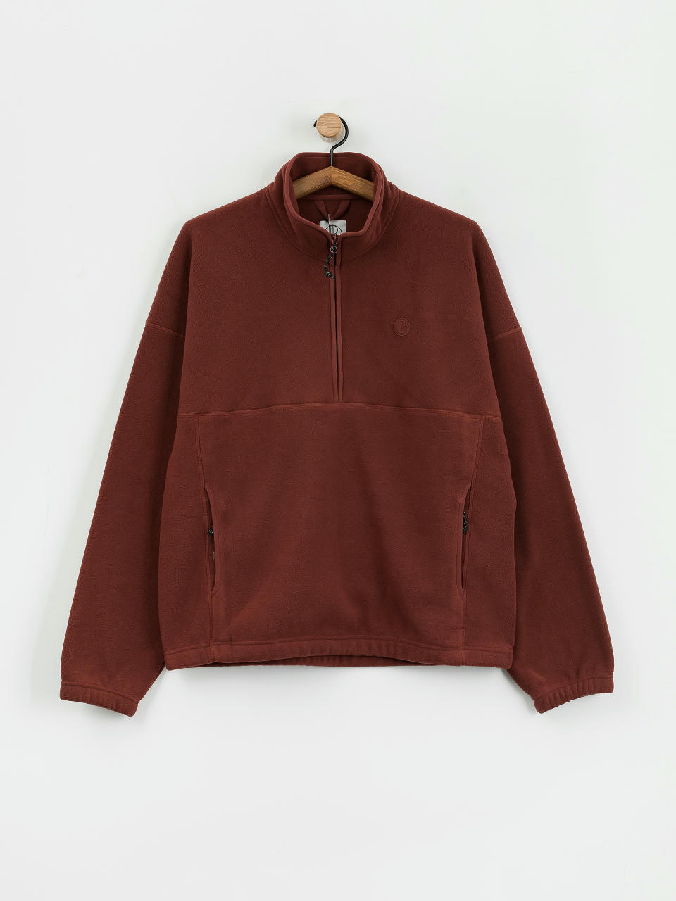 Polar Skate Ivan Half Zip Kapucnis (wine)