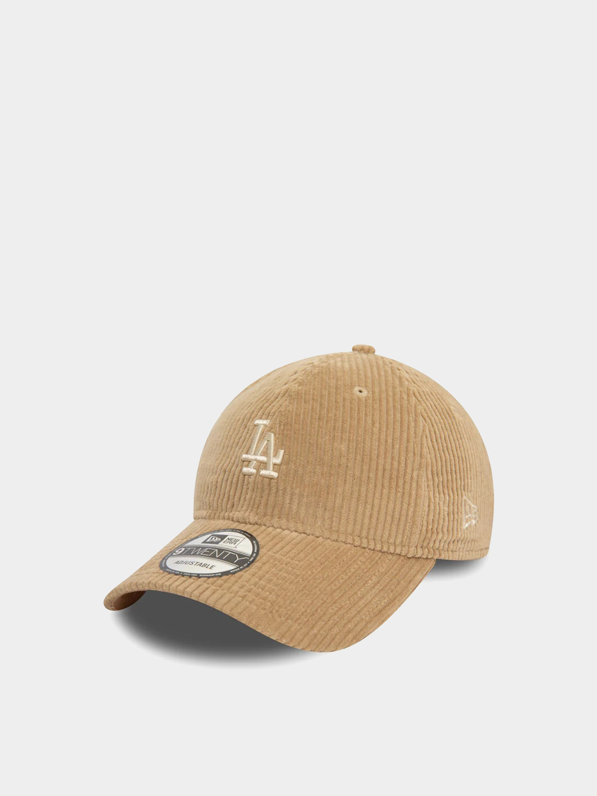 Baseball sapka New Era Cord 9Twenty Los Angeles Dodgers (taupe)