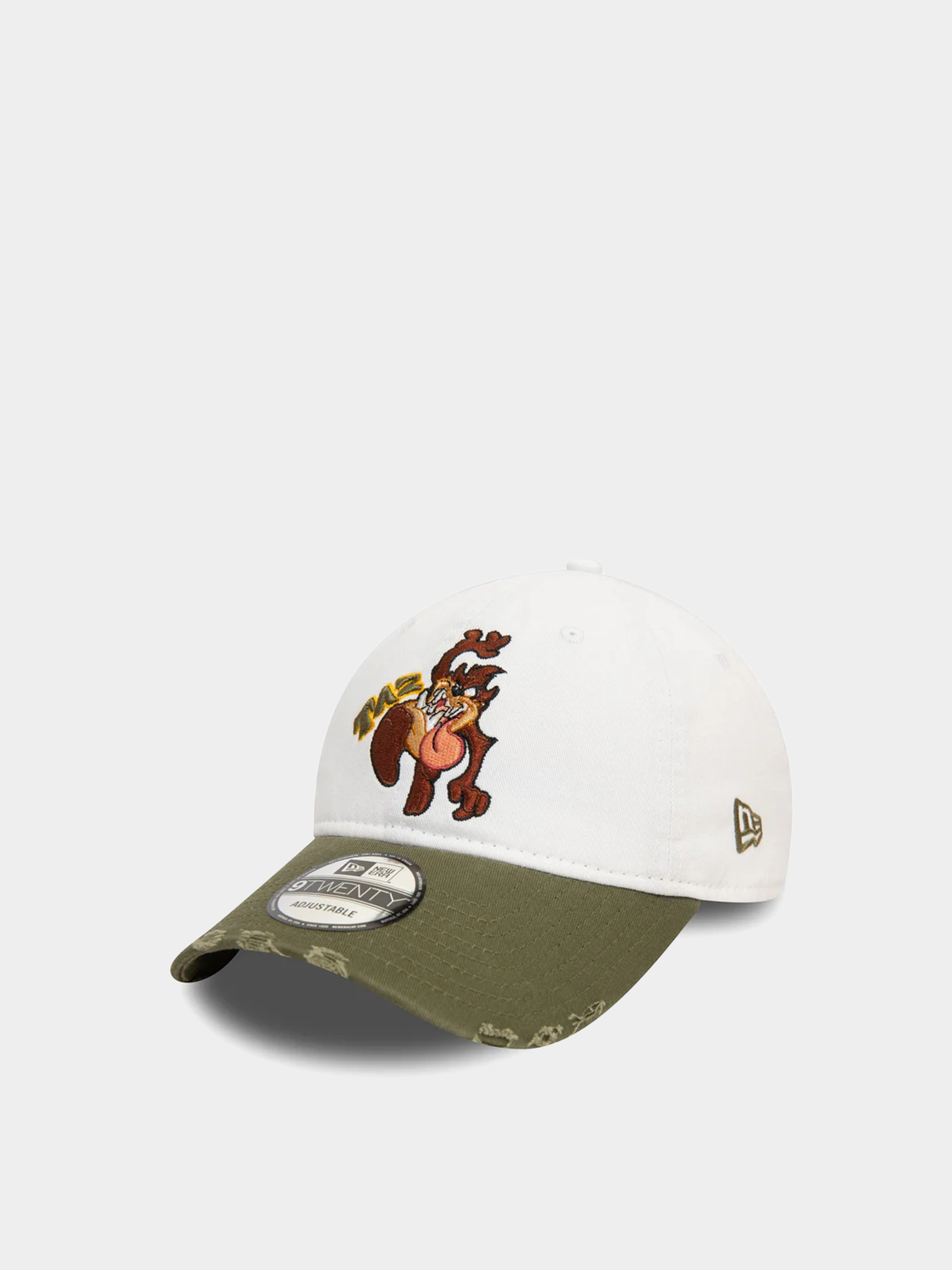 Baseball sapka New Era Warner Bros Washed 9Twenty Taz (khaki/white)