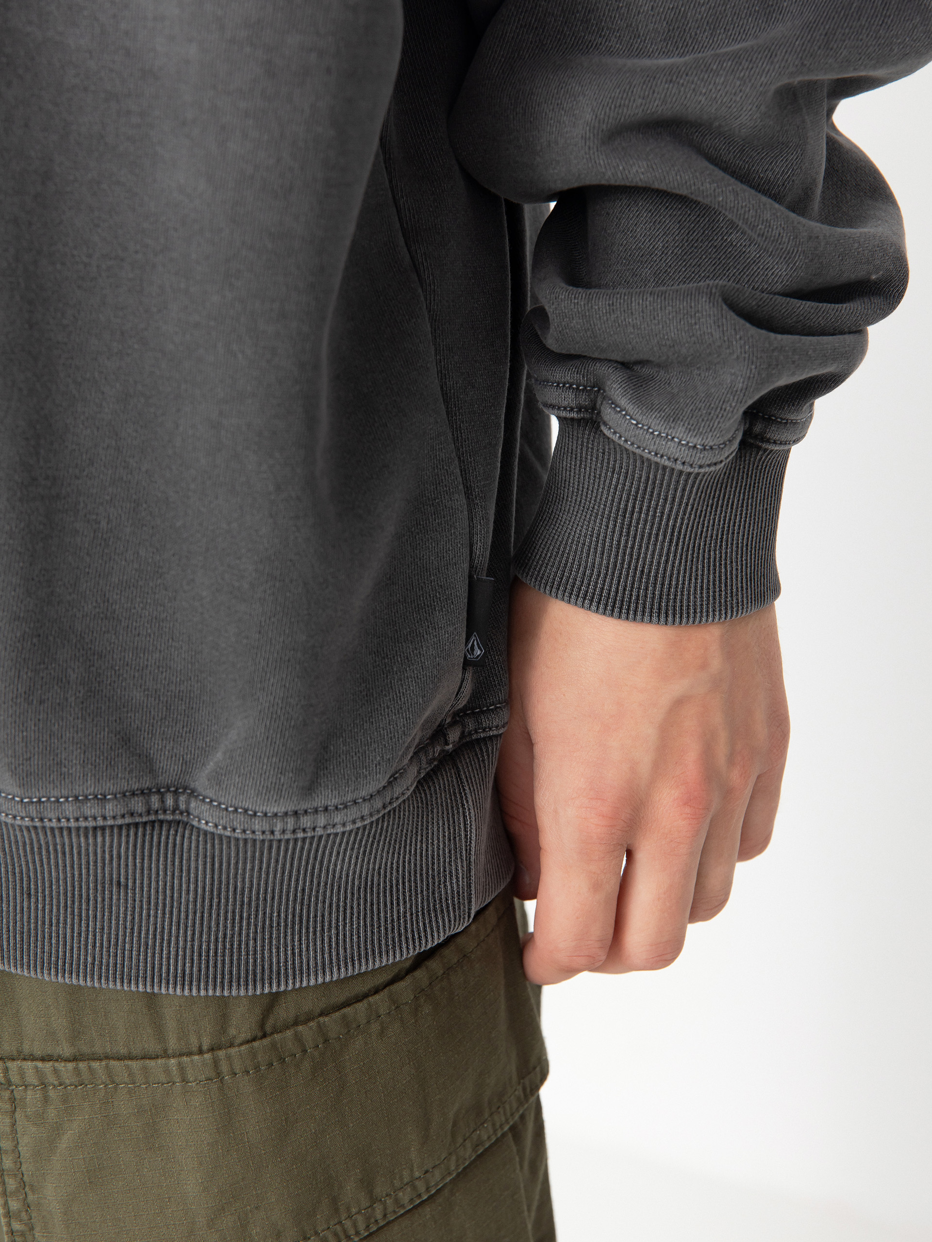 Volcom Skate Vitals Remy S Crew Pulóver (asphalt black)