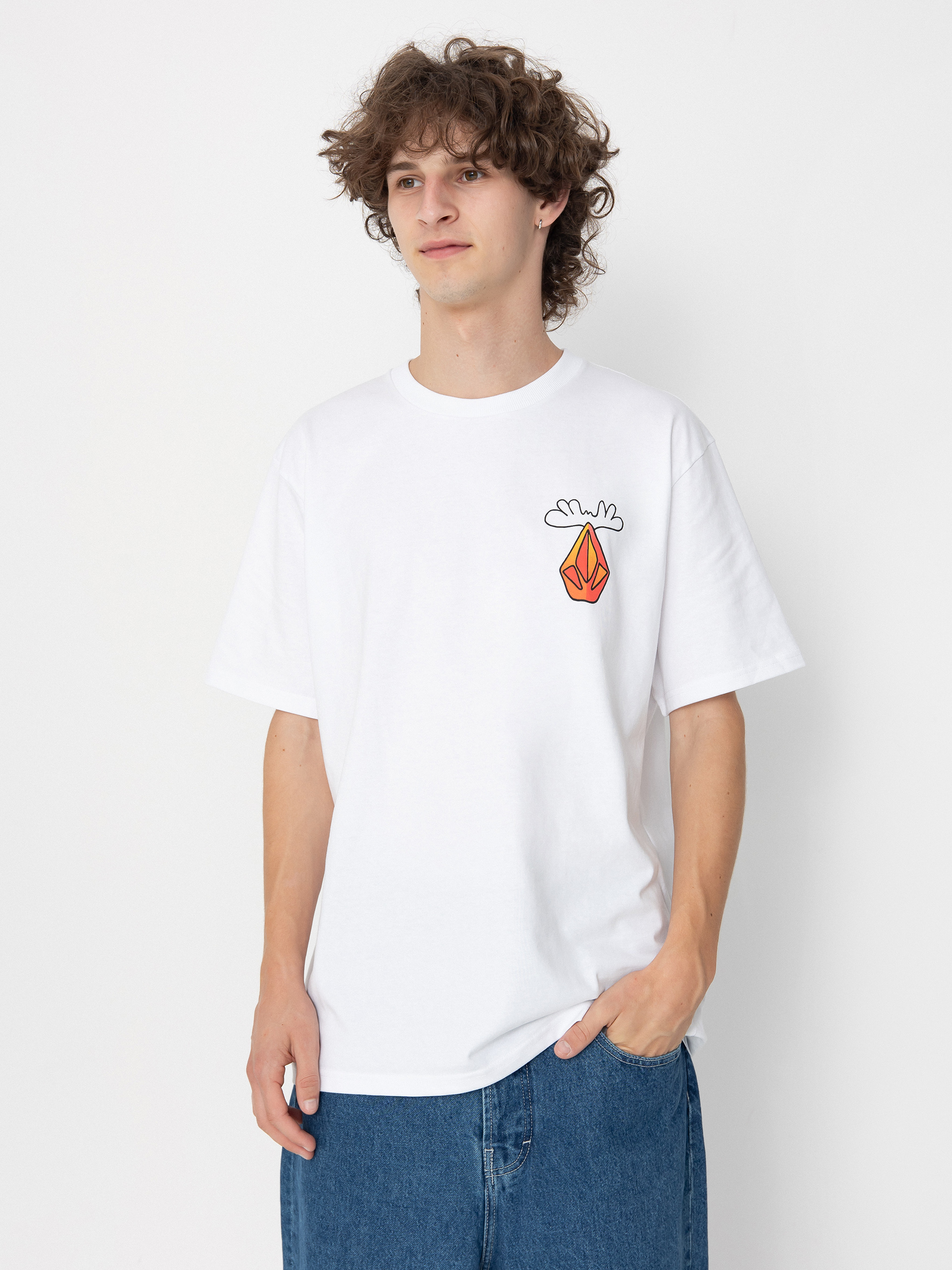 Póló Volcom Olivmoose (white)