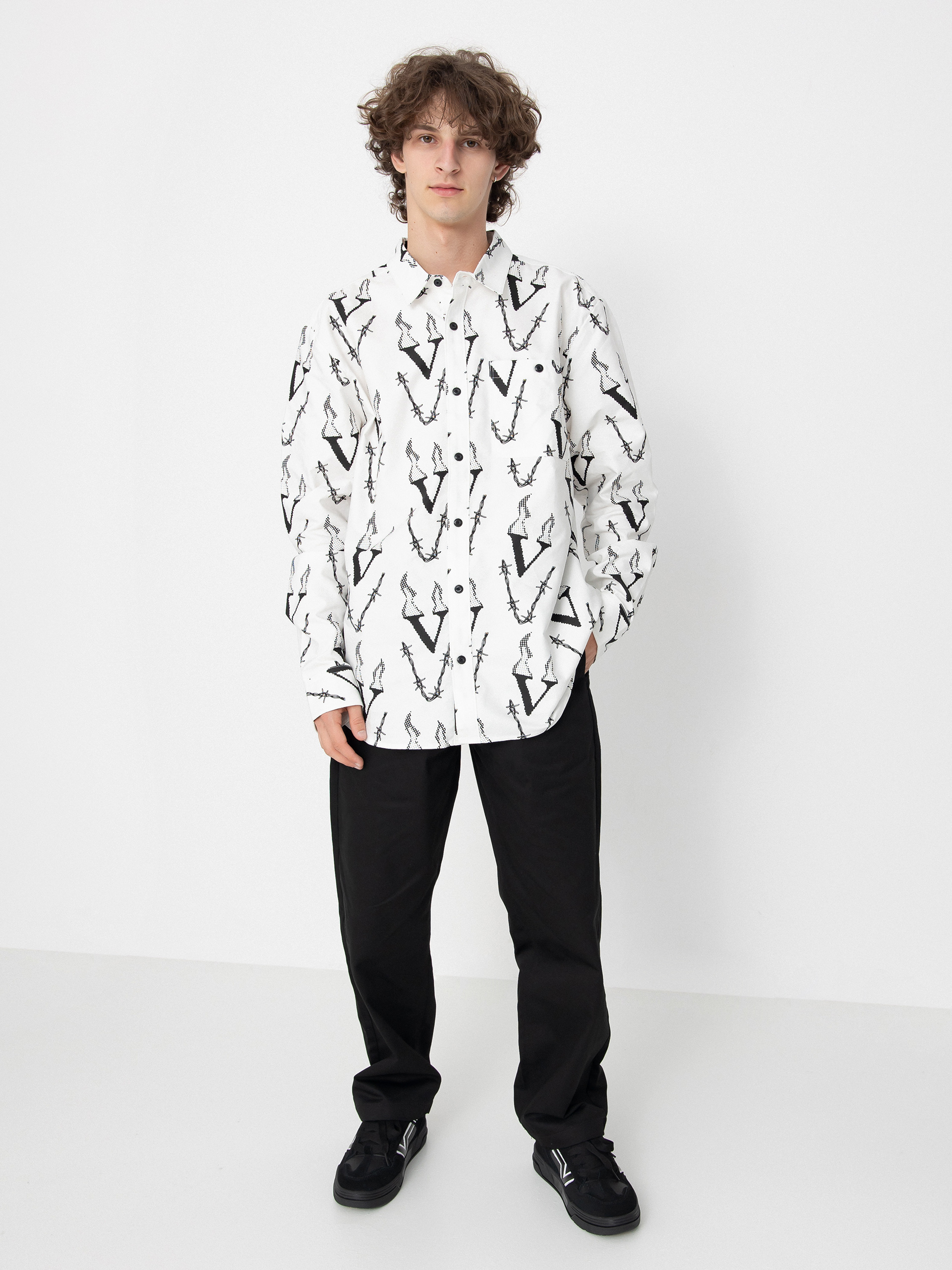 Ing Volcom Fergadelic Woven Ls