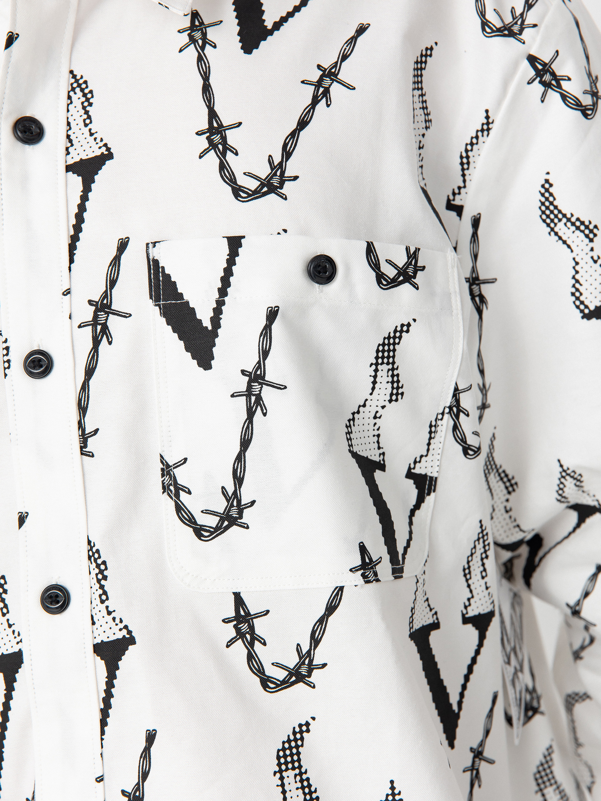 Ing Volcom Fergadelic Woven Ls (white)