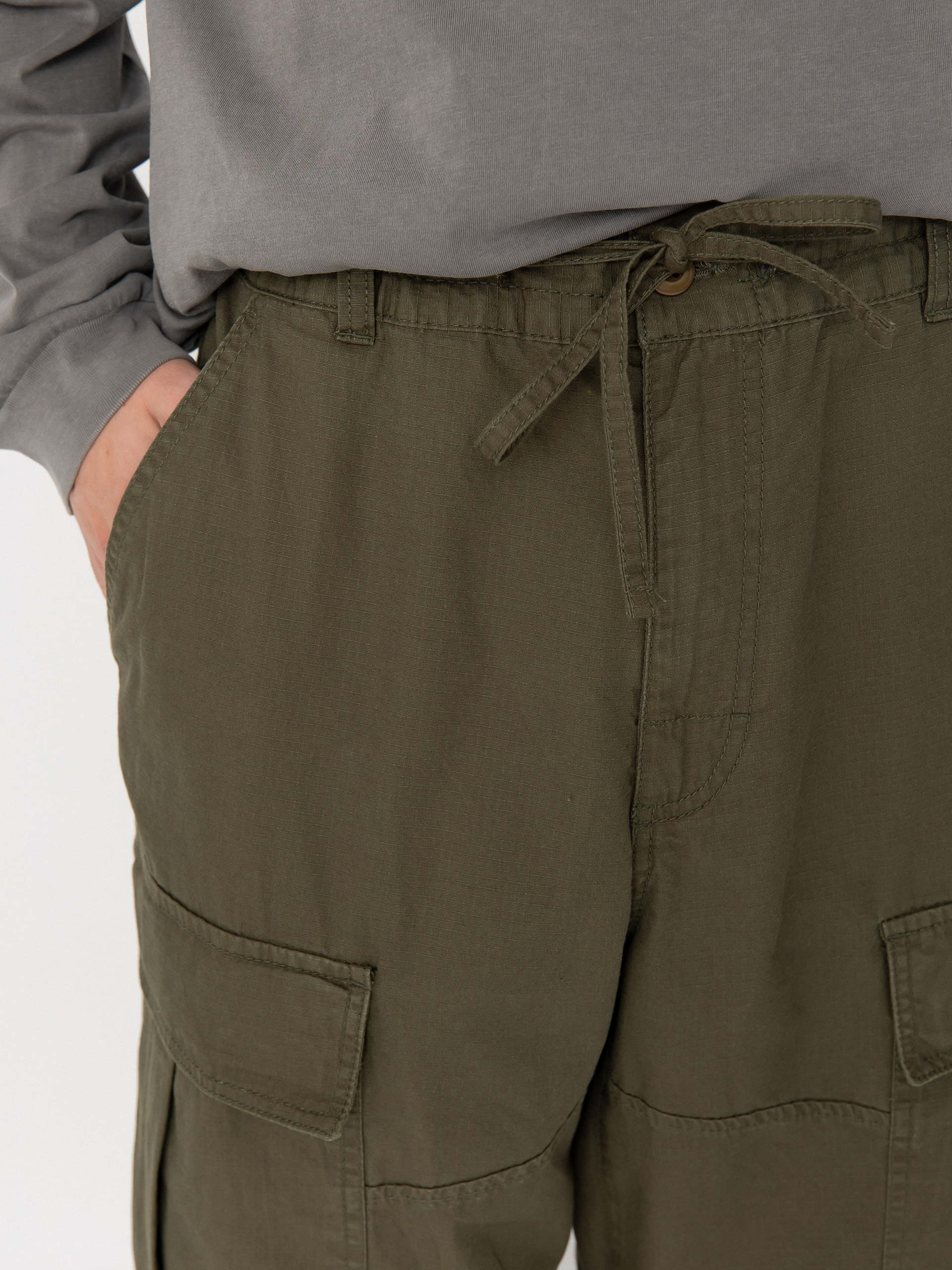 DC The Tundra Kisnadrág (ivy green)