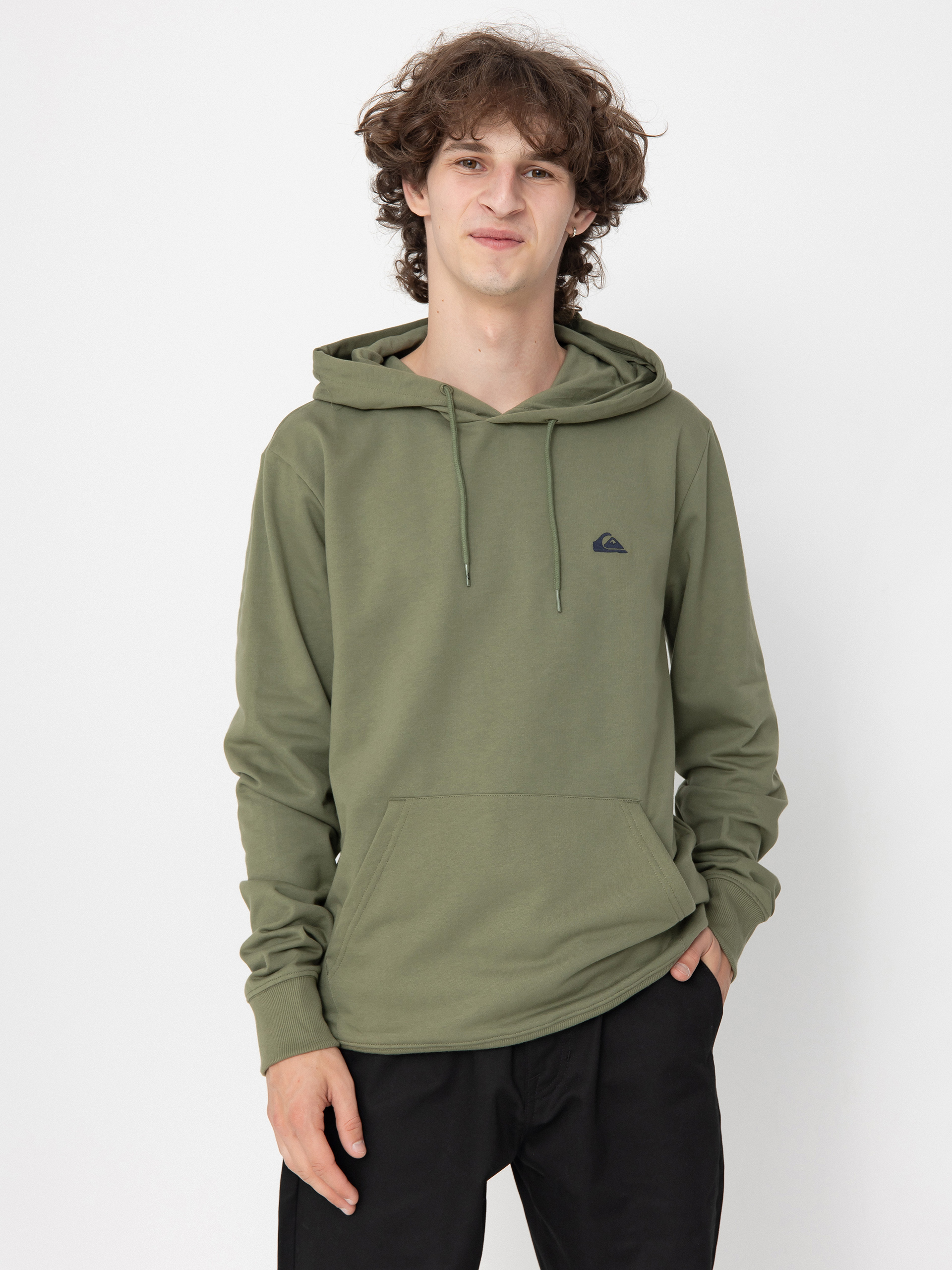 Quiksilver Basic HD Kapucnis pulóver (four leaf clover)