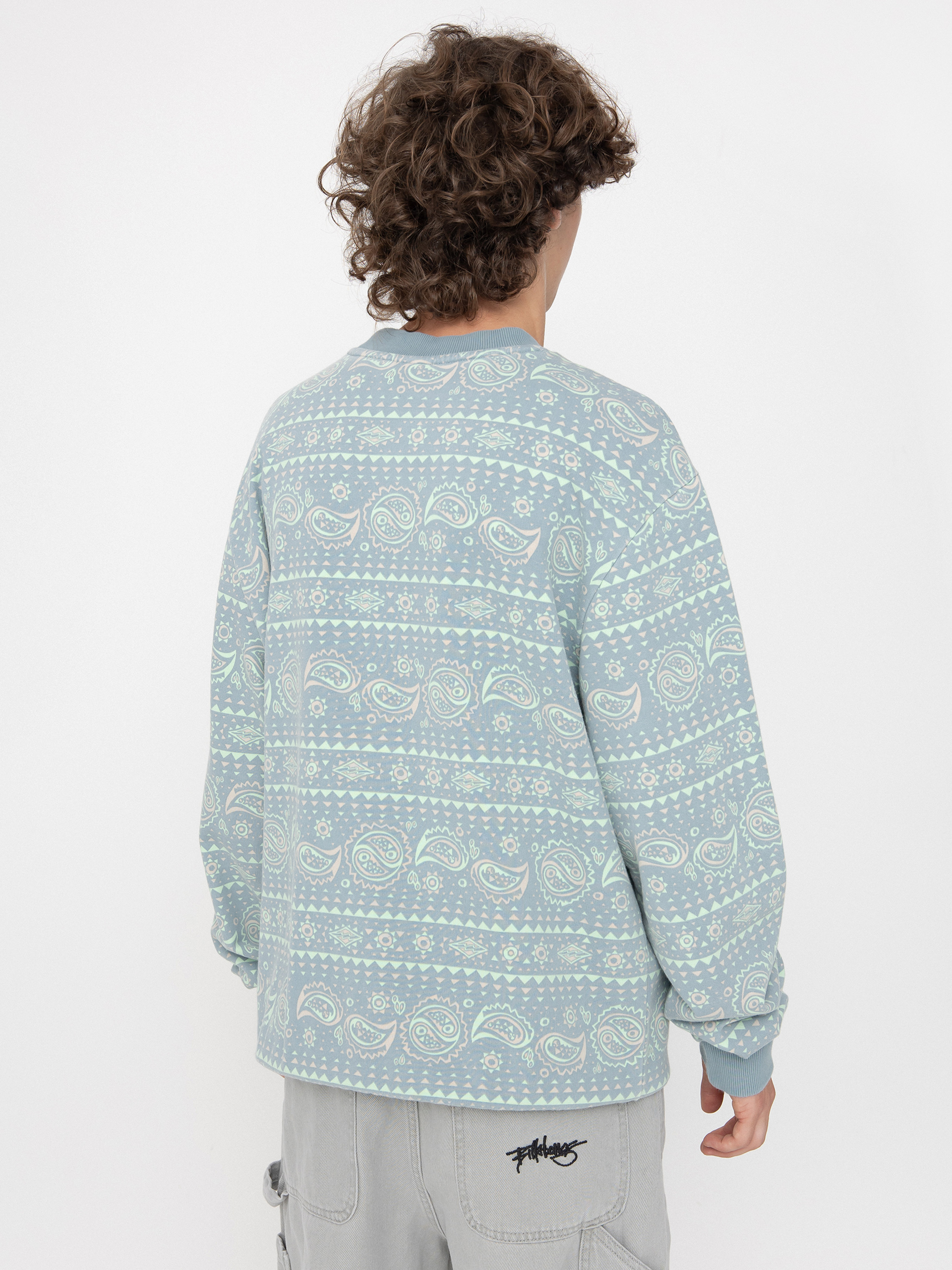 Pulóver Billabong Halfrack Crew (washed blue)