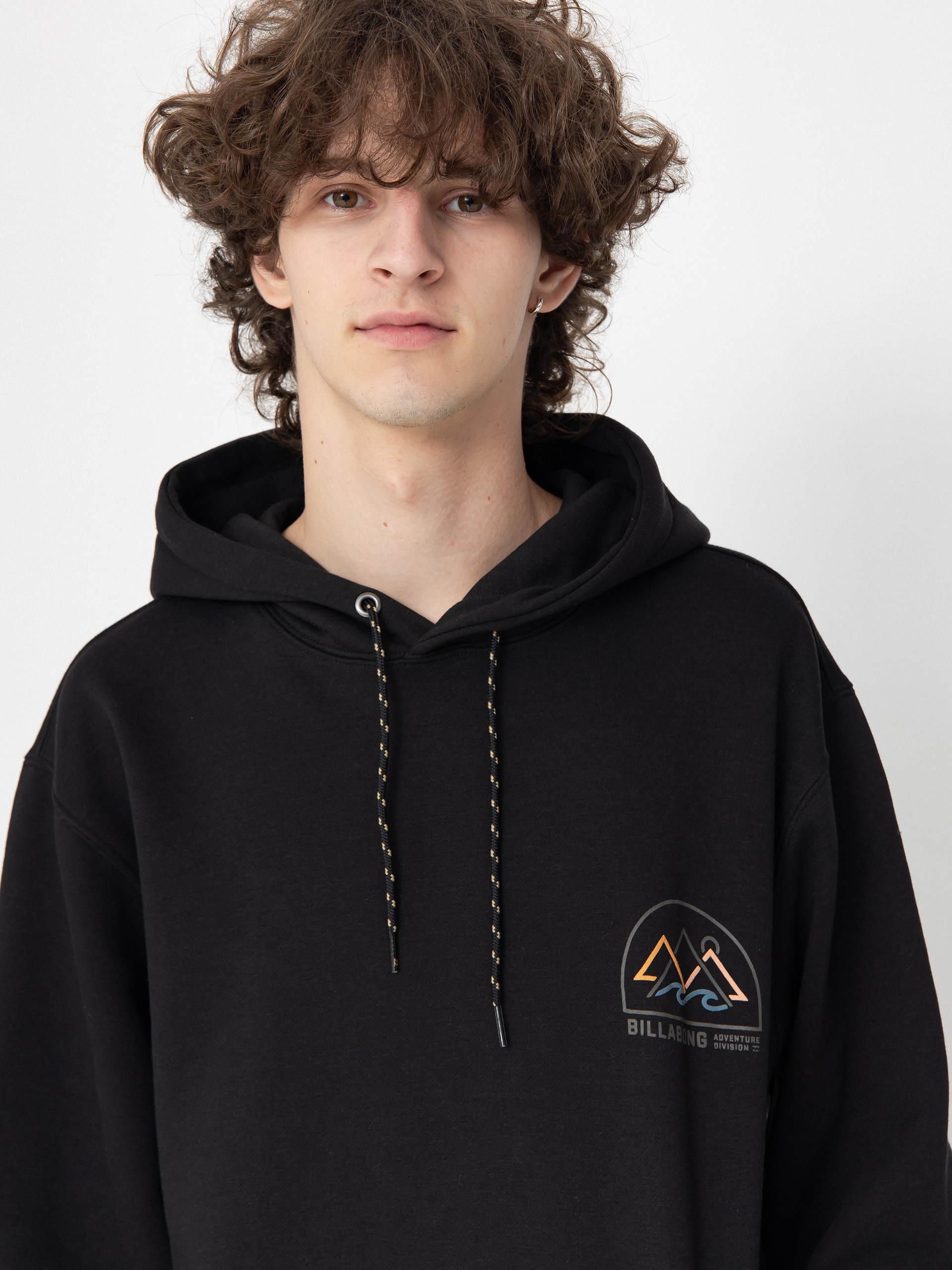 Kapucnis pulóver Billabong Compass HD (black)