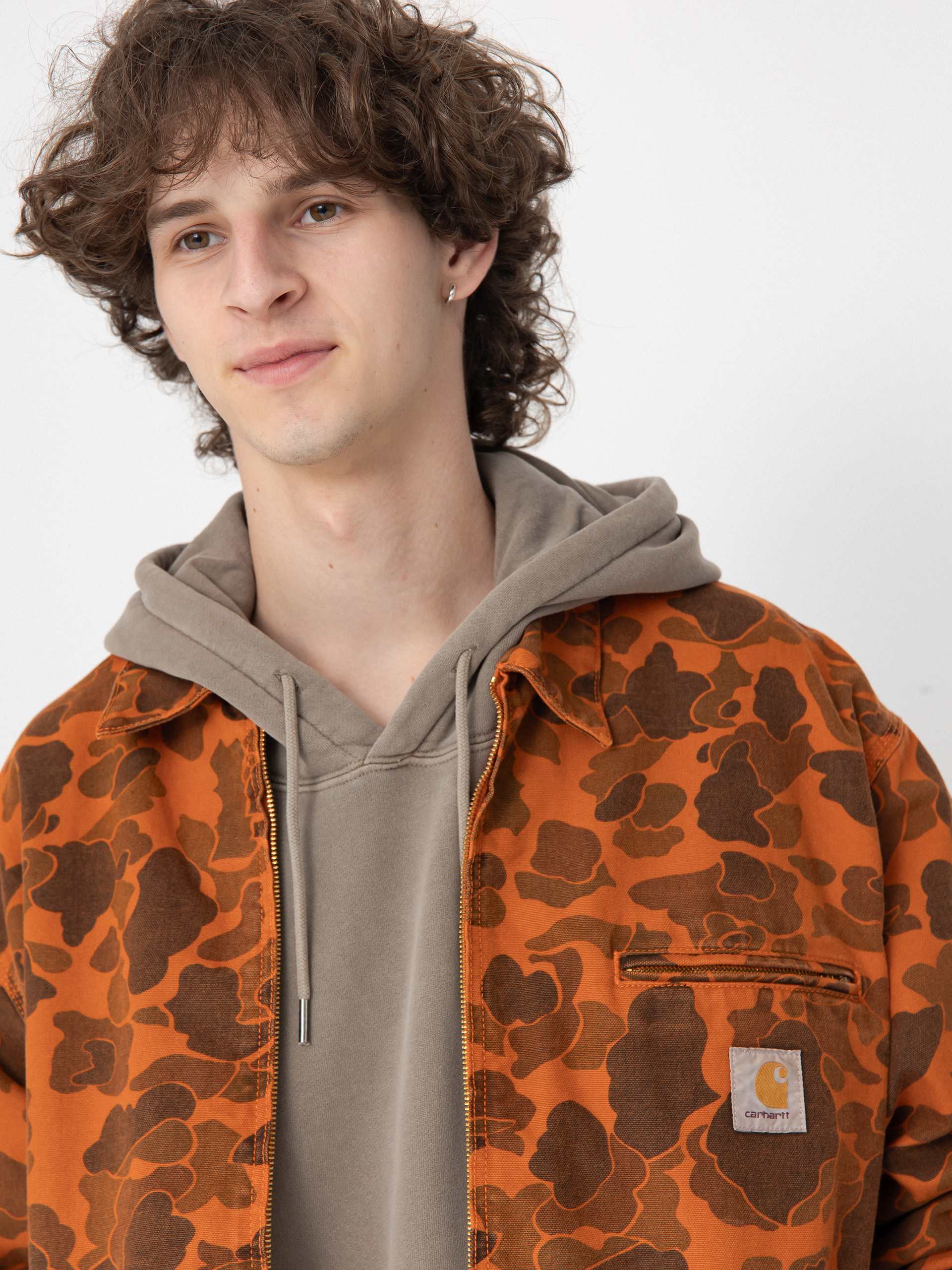 Carhartt WIP Duck Detroit Dzseki (camo duck/green/turmeric)
