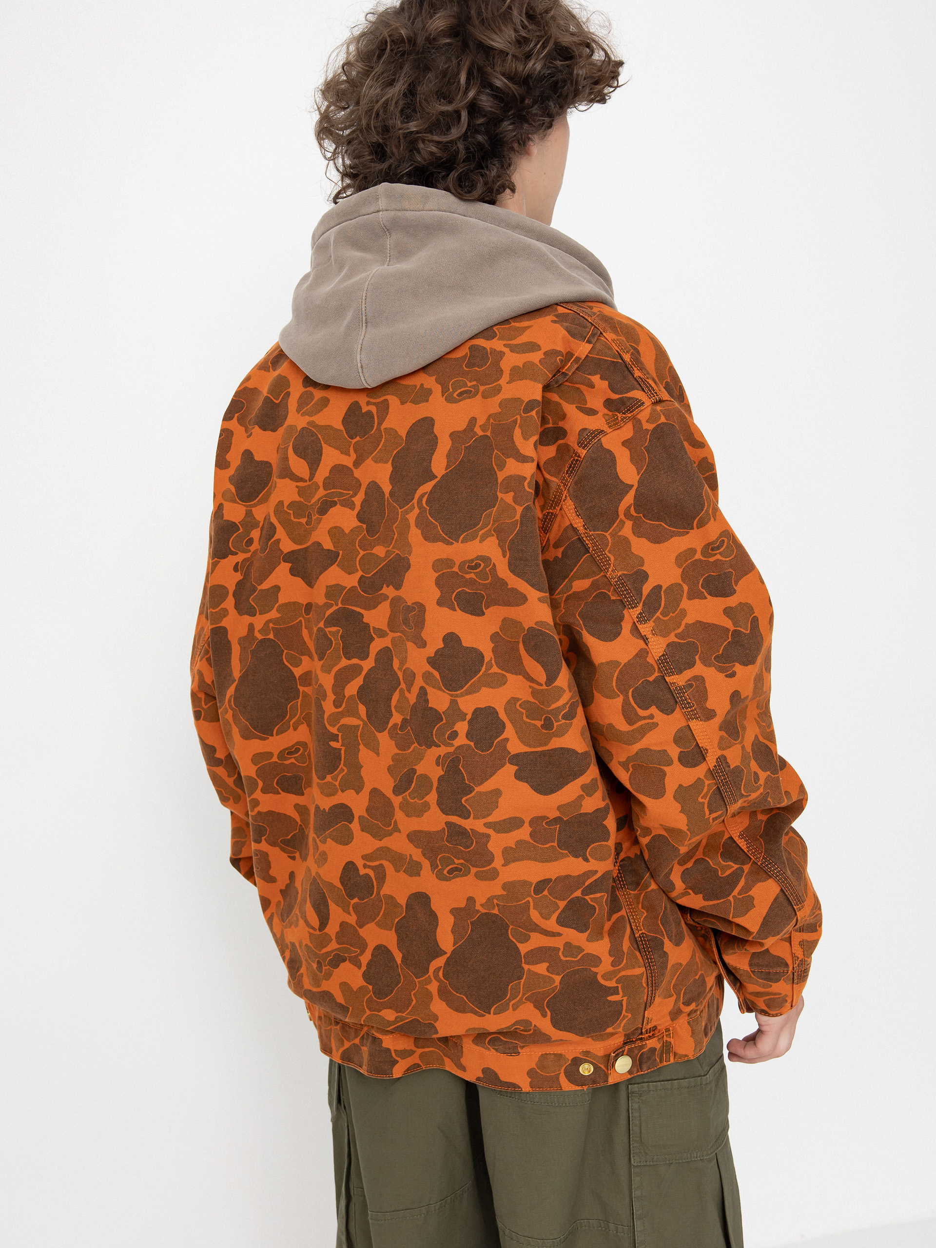 Carhartt WIP Duck Detroit Dzseki (camo duck/green/turmeric)