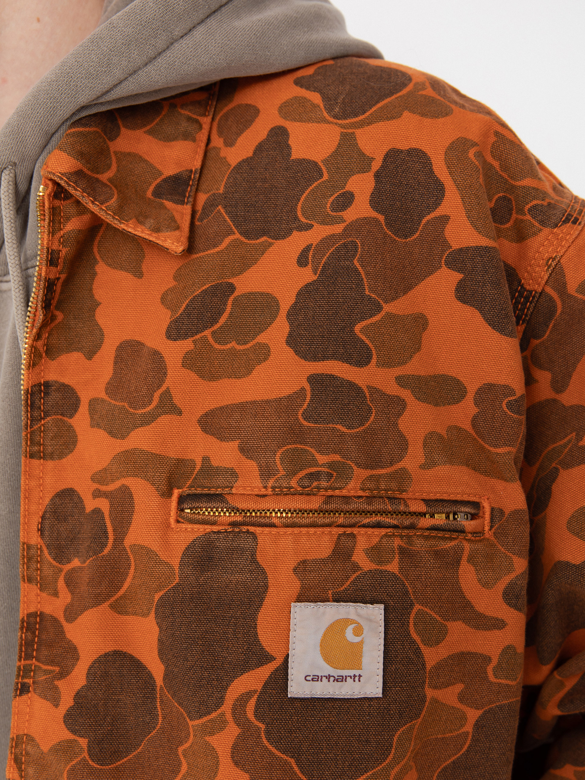 Carhartt WIP Duck Detroit Dzseki (camo duck/green/turmeric)