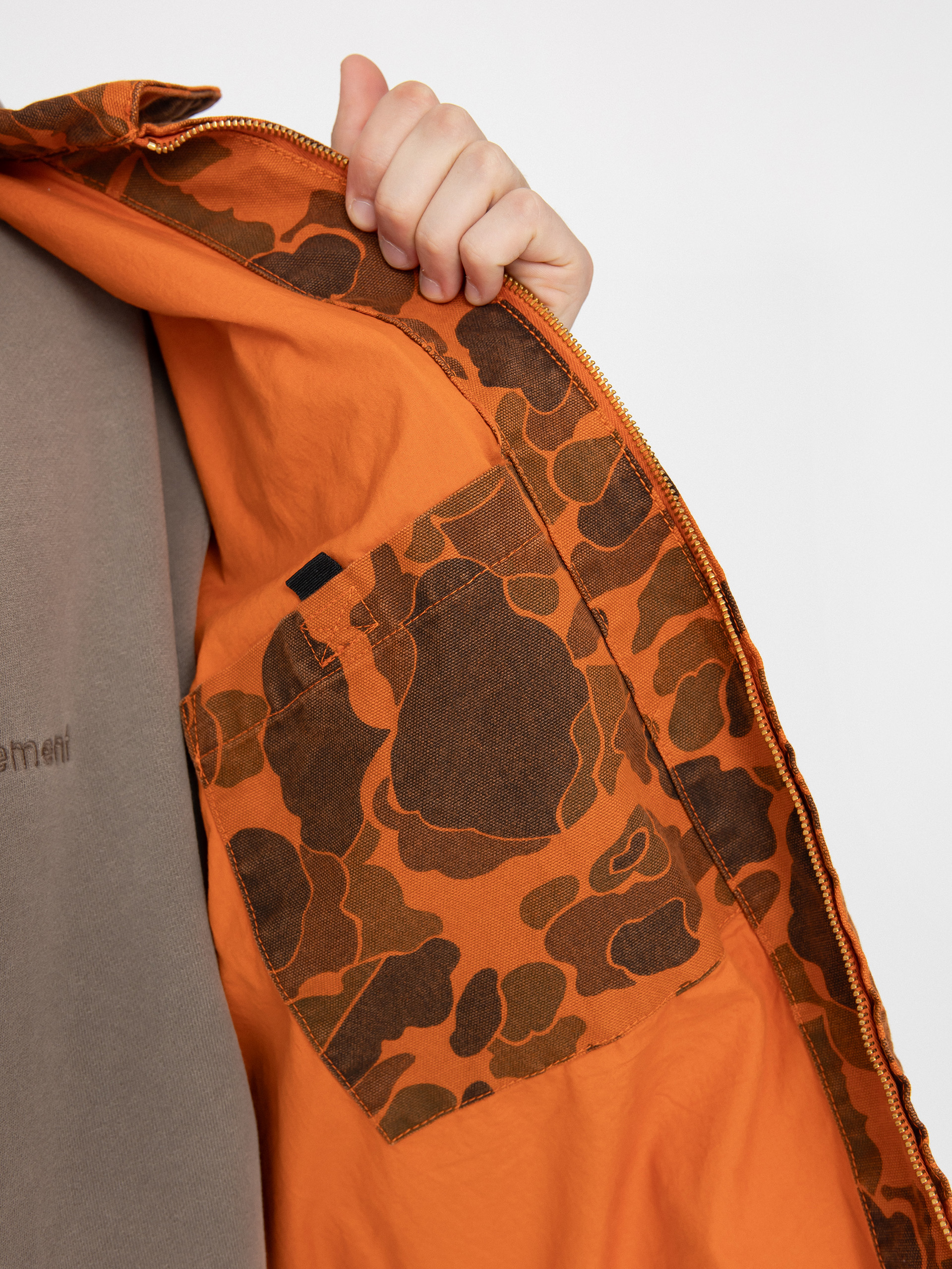 Carhartt WIP Duck Detroit Dzseki (camo duck/green/turmeric)