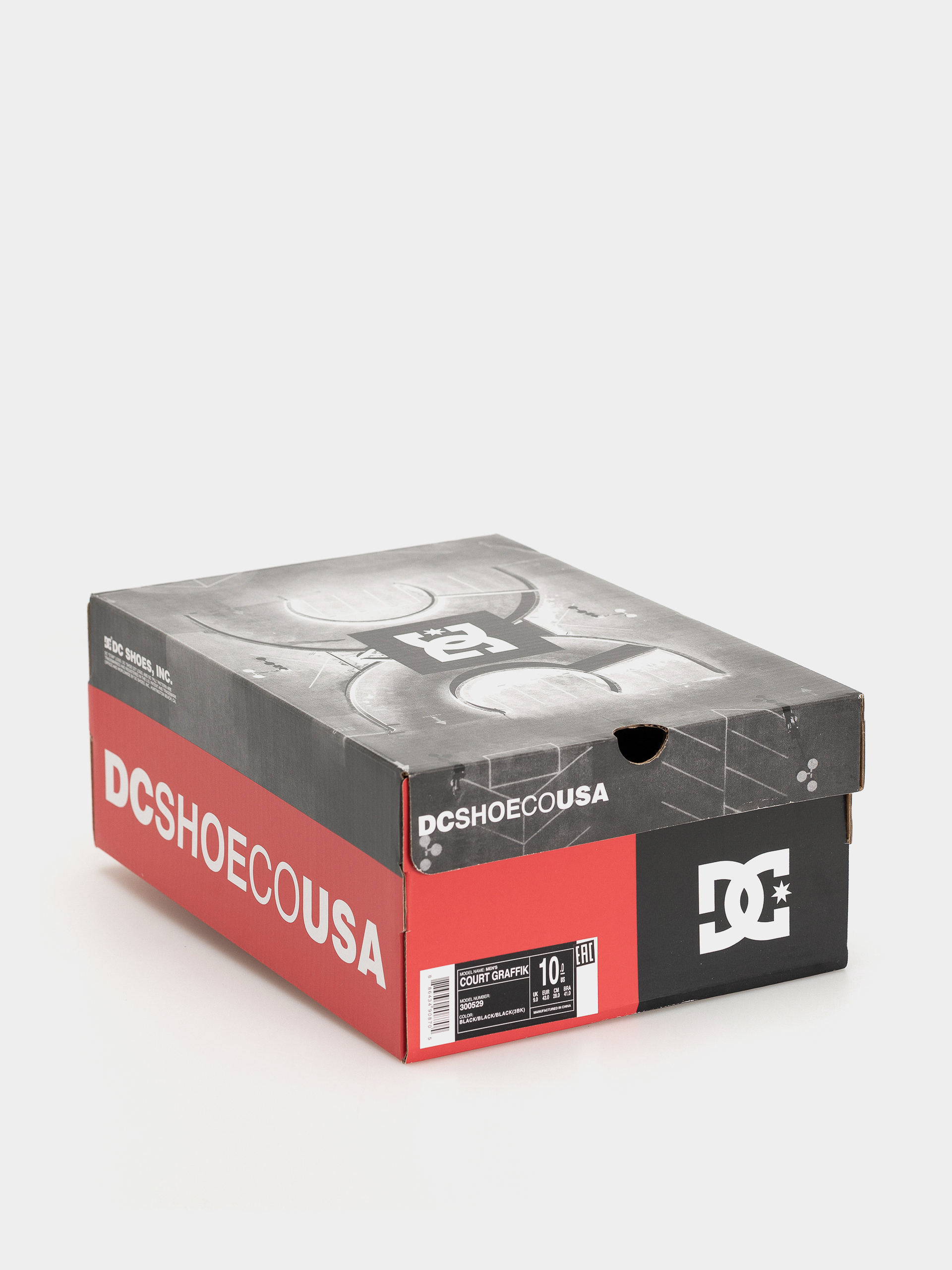 DC Court Graffik Cipők (black/black/black)